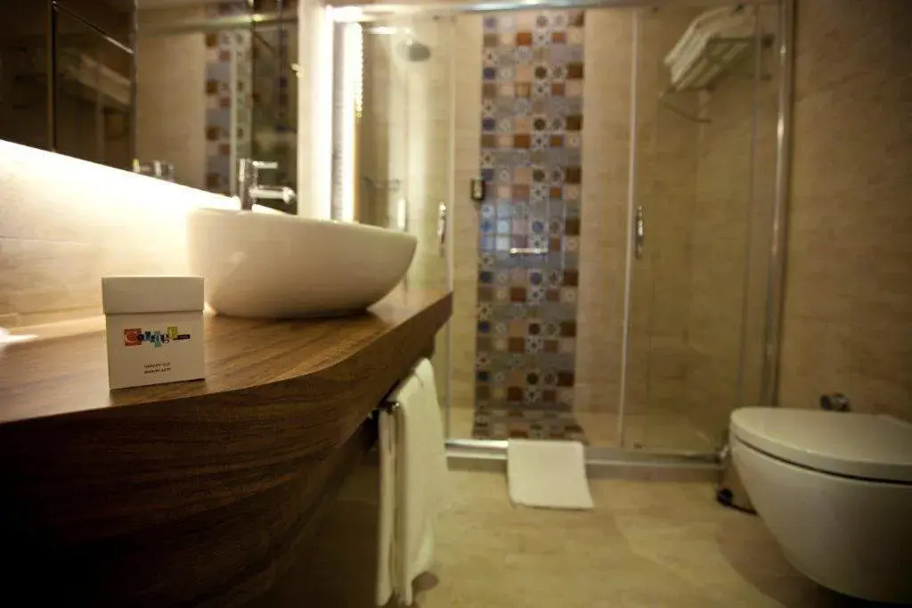 Shower, Bathroom in Collage Pera Hotel