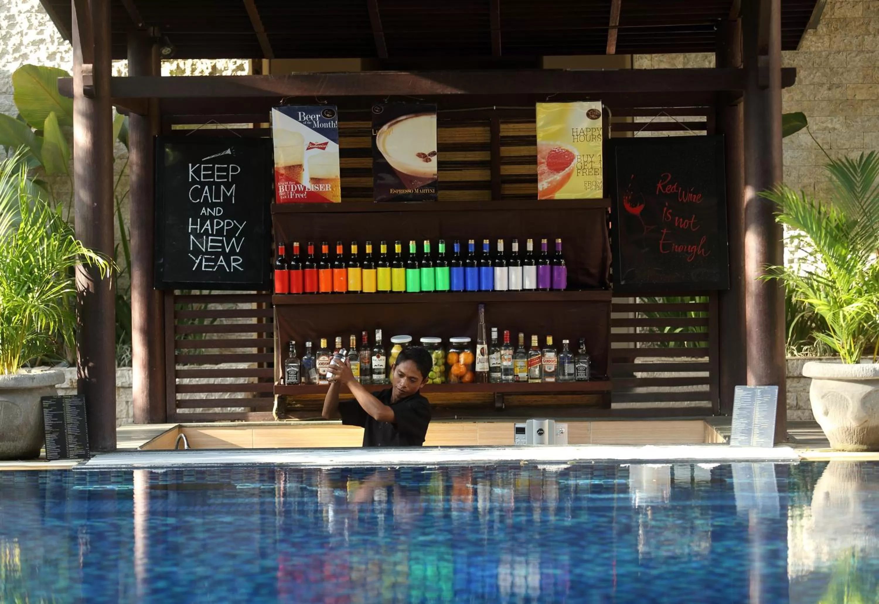 Swimming pool in Best Western Kuta Villa