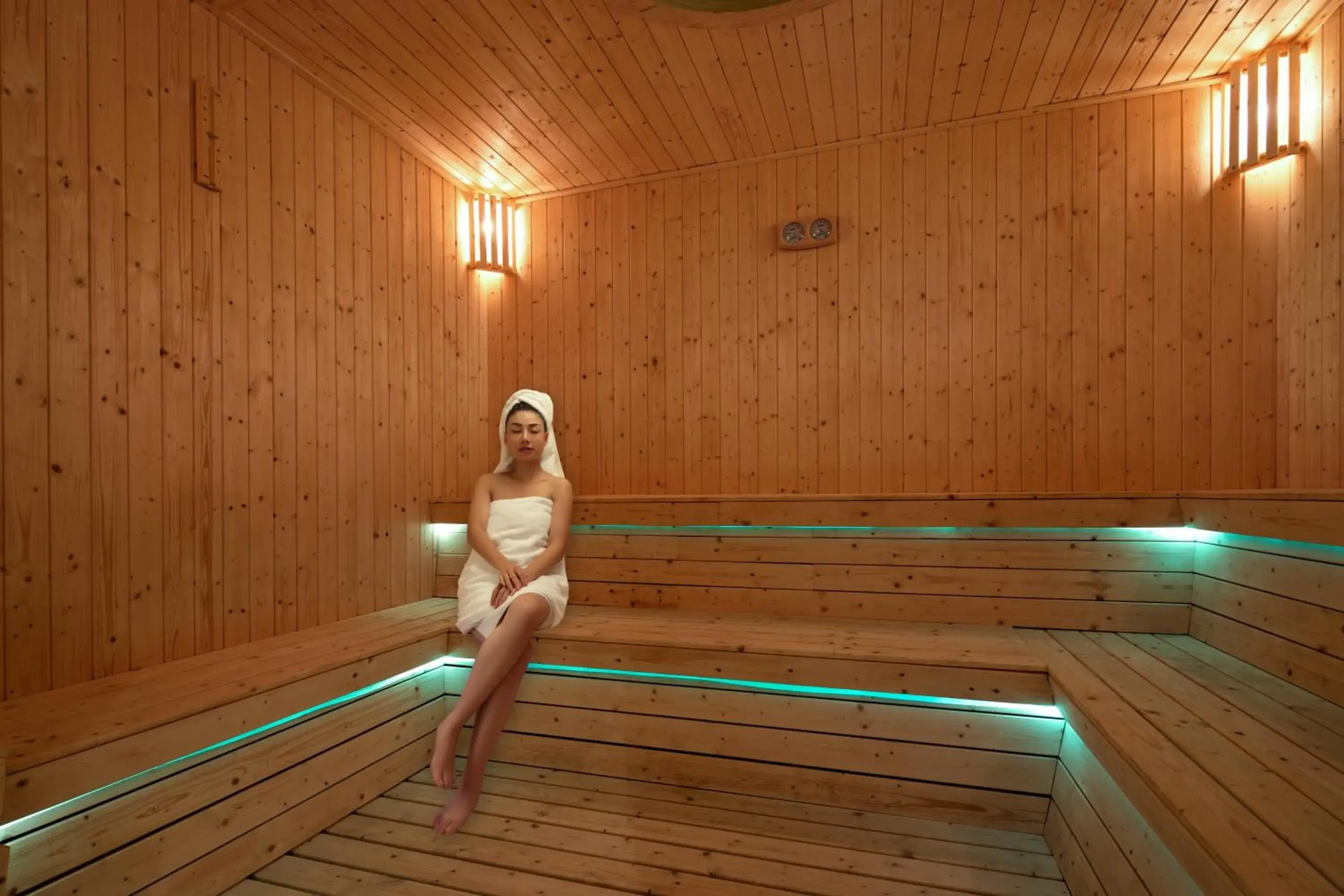 Sauna in Oakwood Residence Hanoi