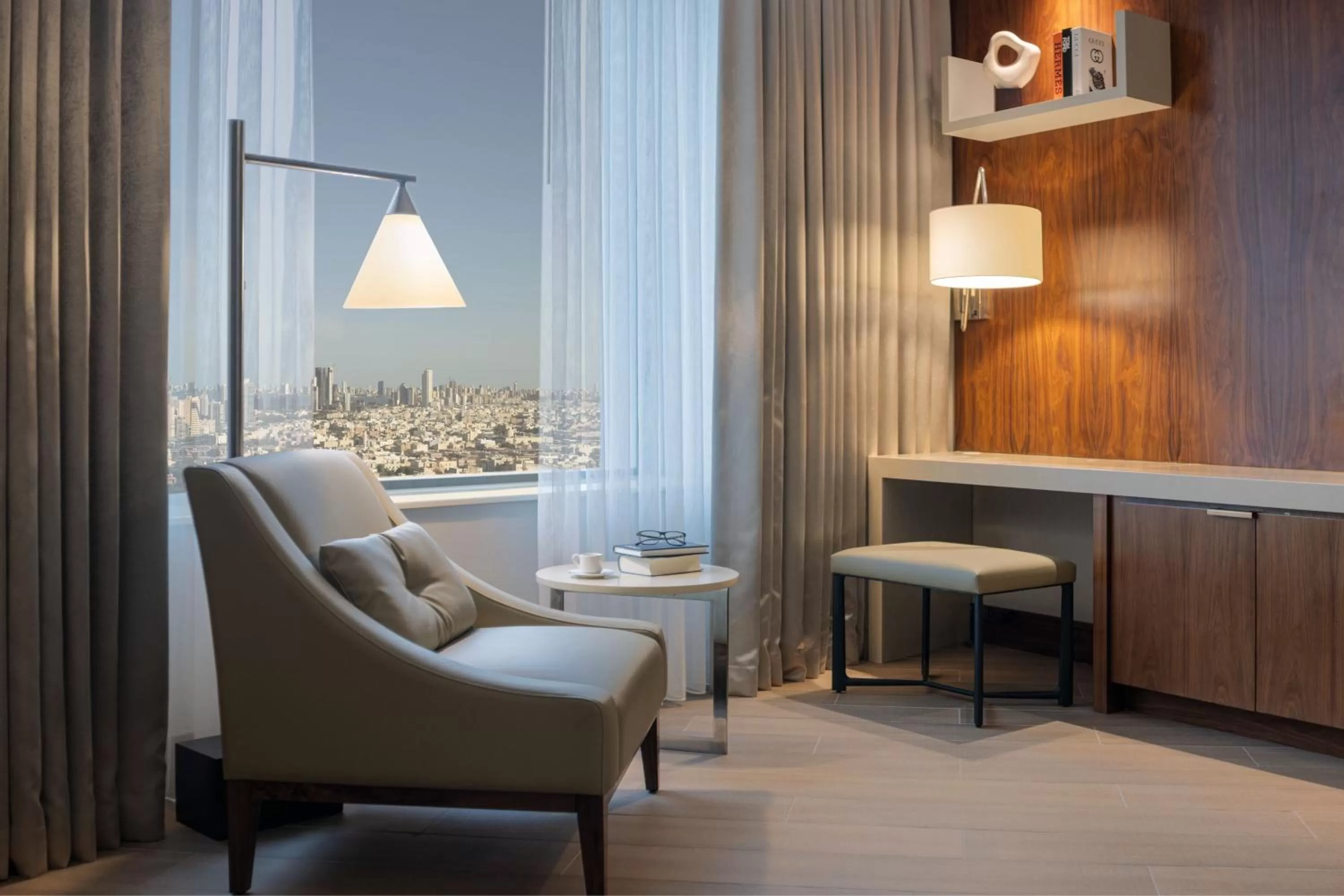 Photo of the whole room in Marriott Executive Apartments Kuwait City