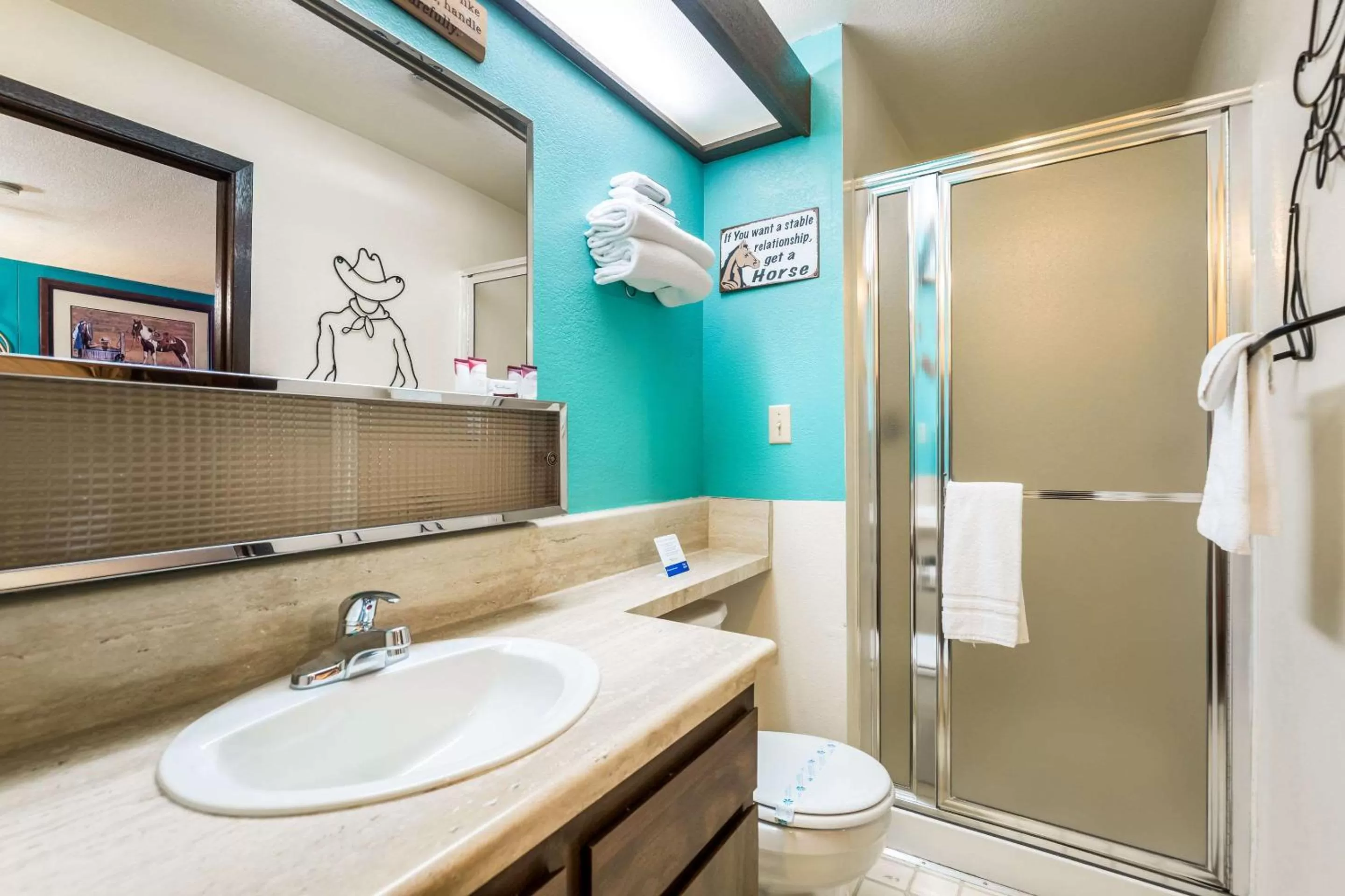 Bathroom in Rodeway Inn & Suites Big Water - Antelope Canyon