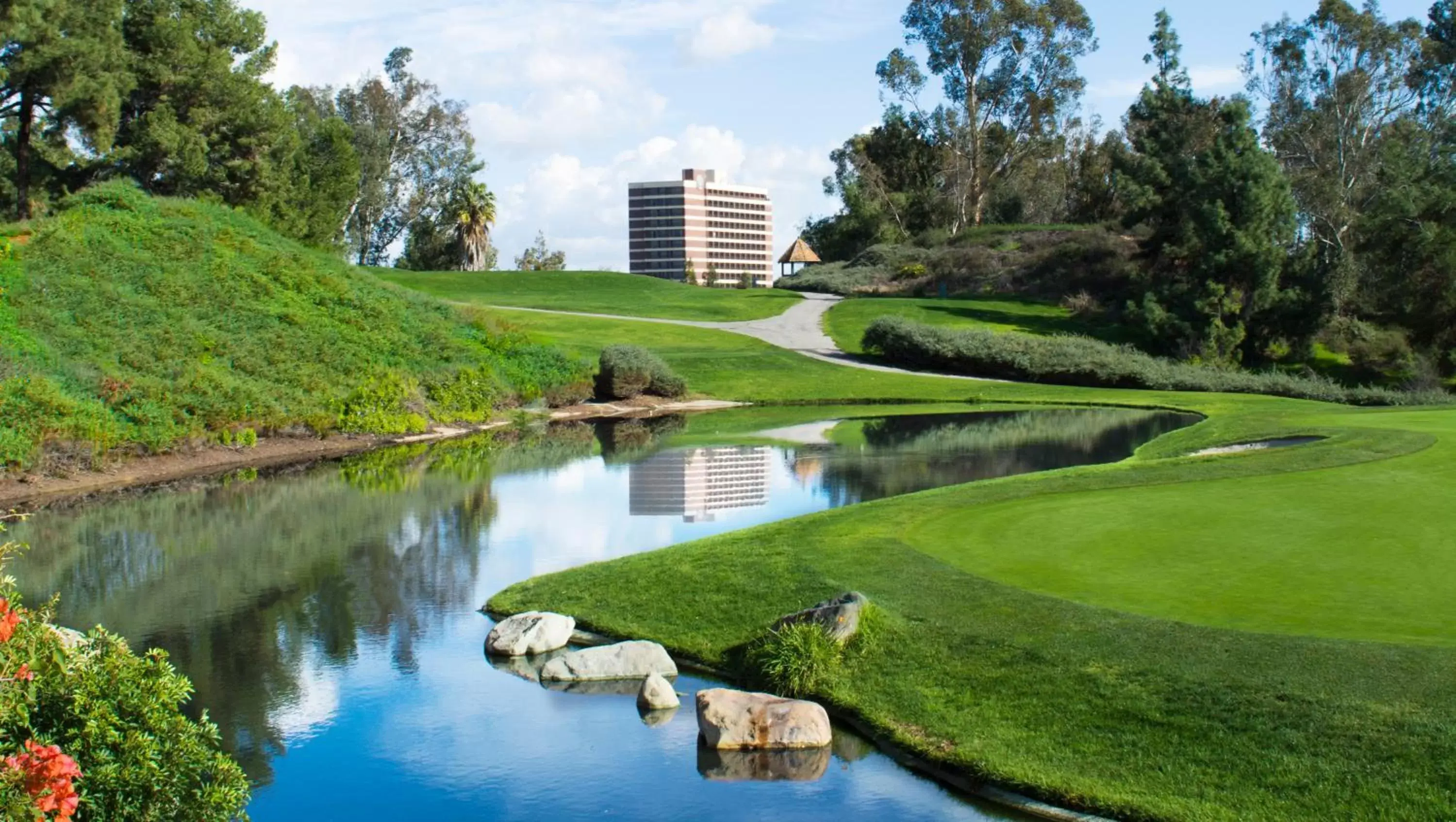 Bird's eye view in Pacific Palms Resort