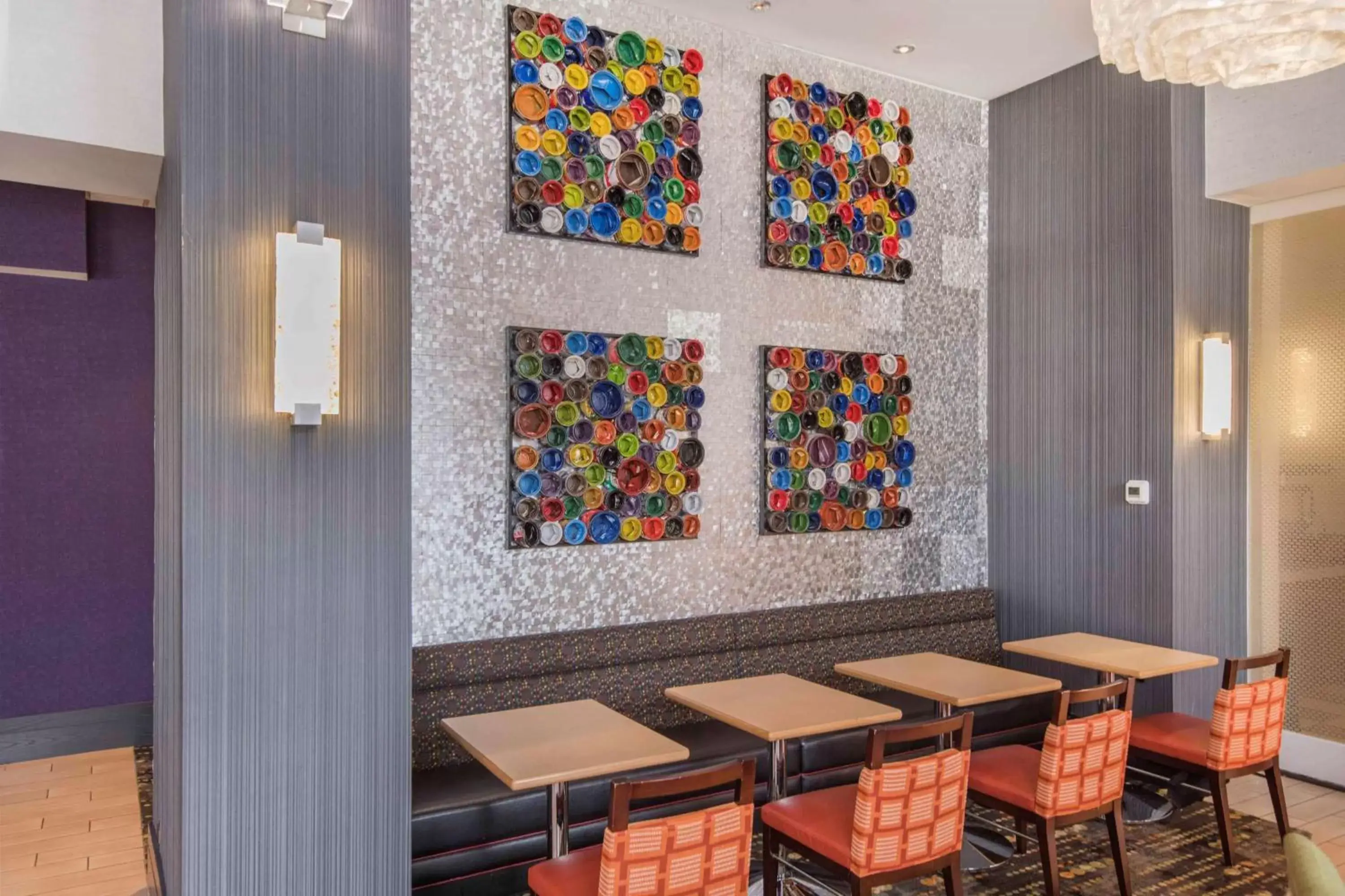 Lobby or reception, Restaurant/Places to Eat in Hampton Inn & Suites Raleigh-Durham Airport-Brier Creek