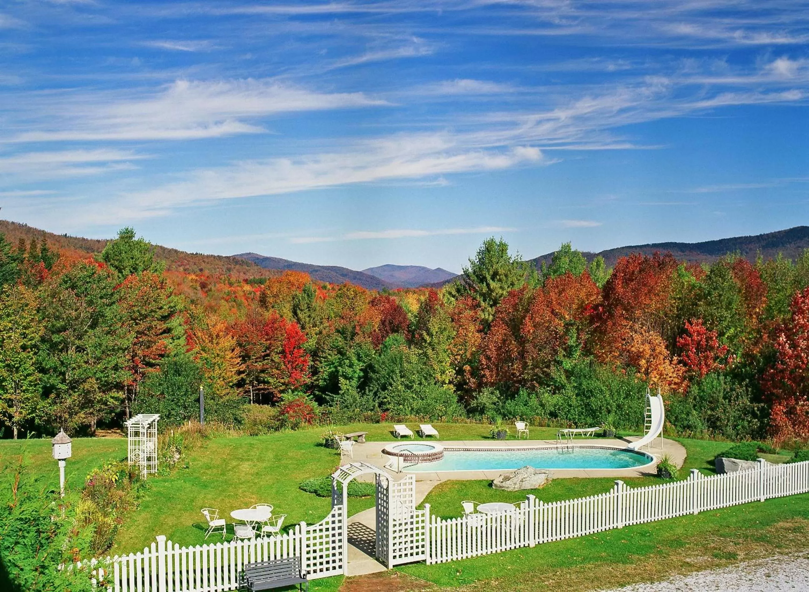 Autumn in Greenbrier Inn Killington