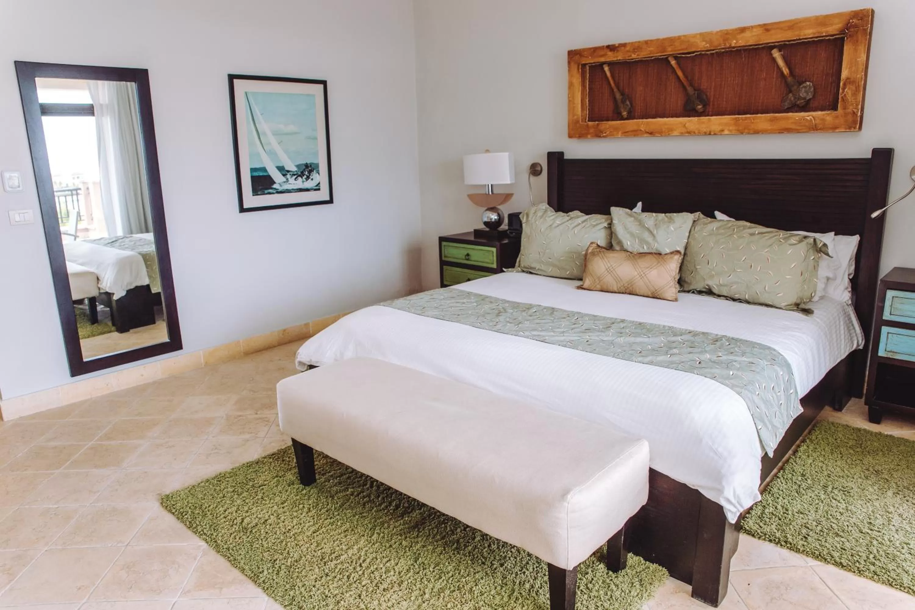 Bed in Fishing Lodge Cap Cana