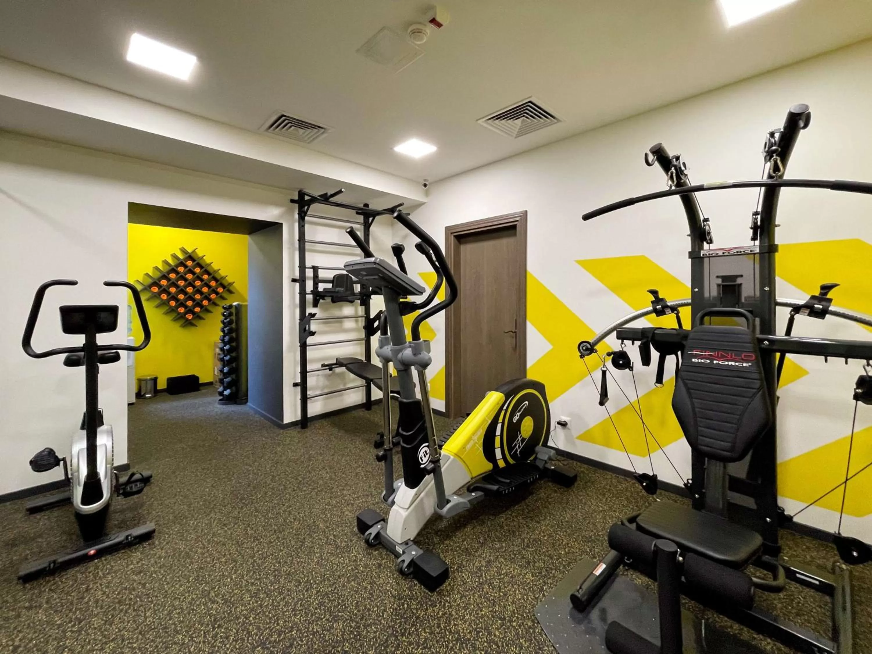 Fitness centre/facilities in Best Western Plus Market Square Lviv