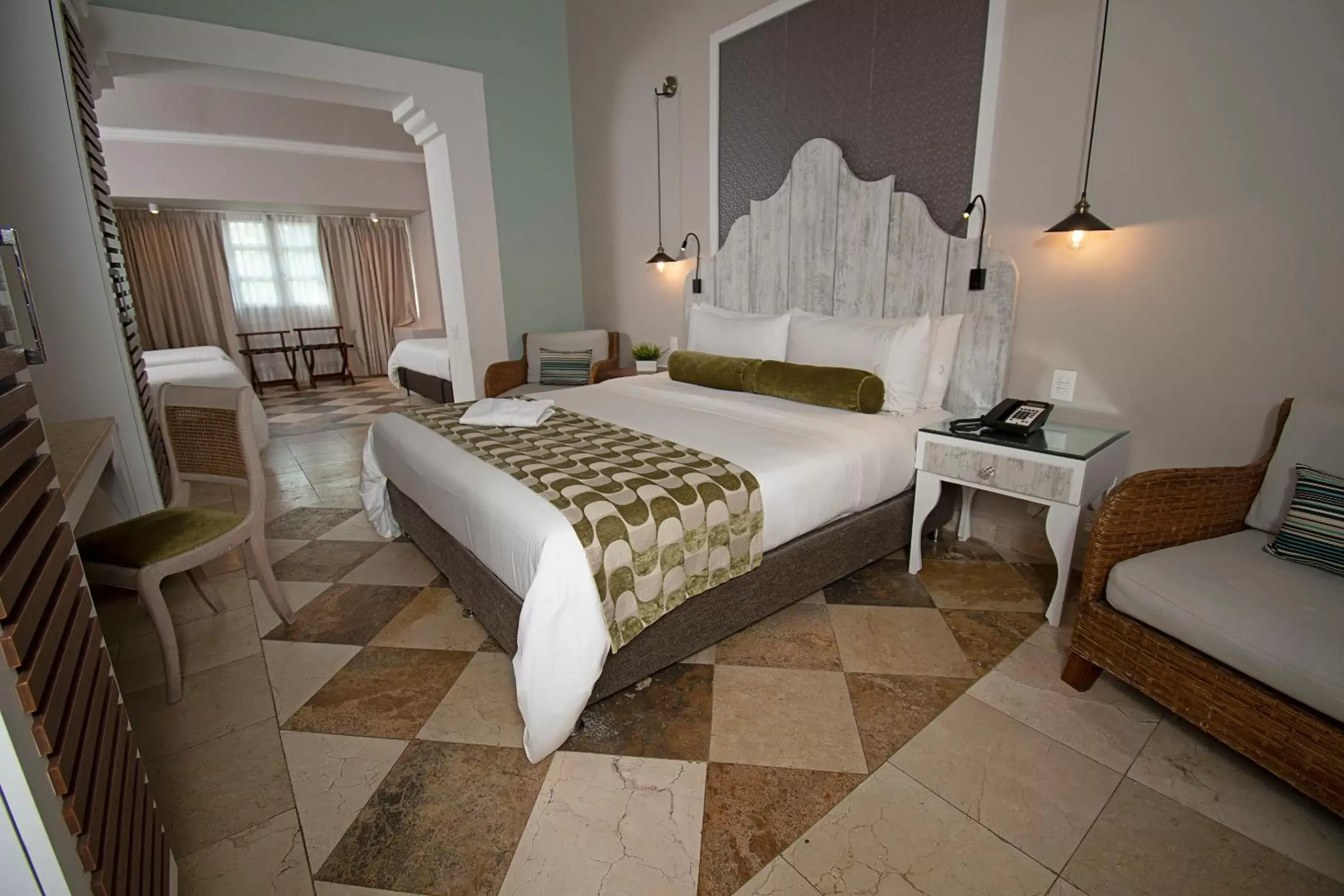 Bed in Hotel Caribe by Faranda Grand, a member of Radisson Individuals