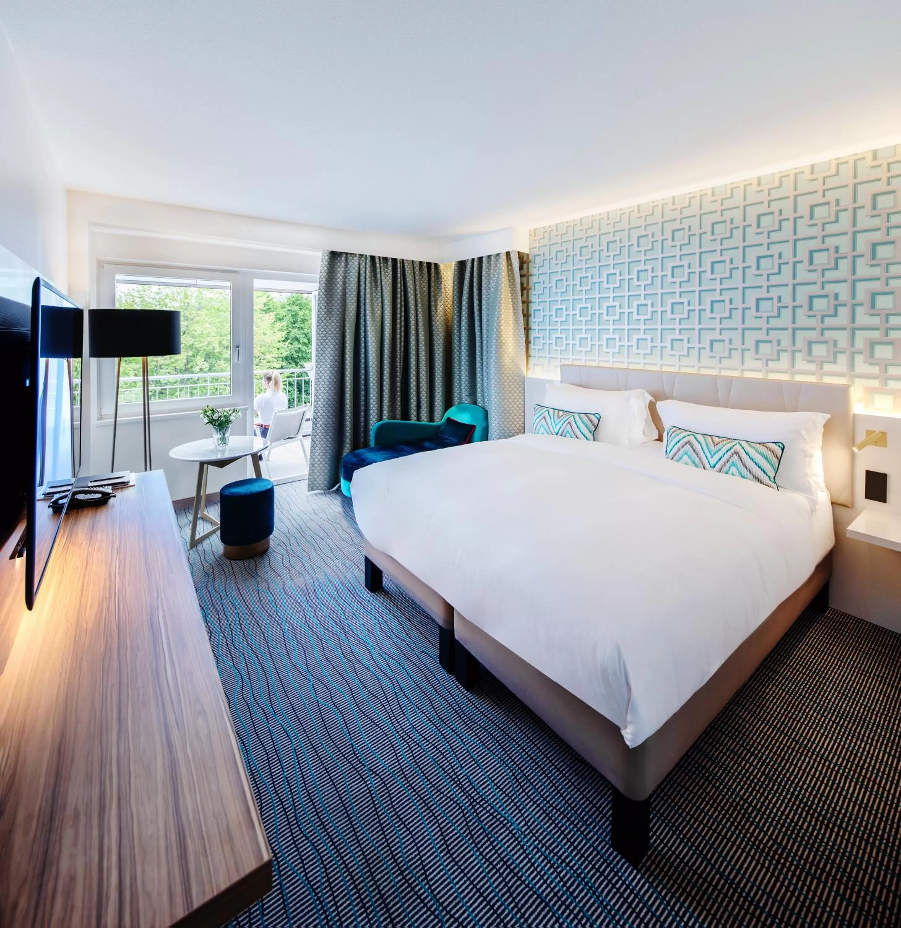 Photo of the whole room, Bed in Grand Hotel Bregenz - MGallery Collection