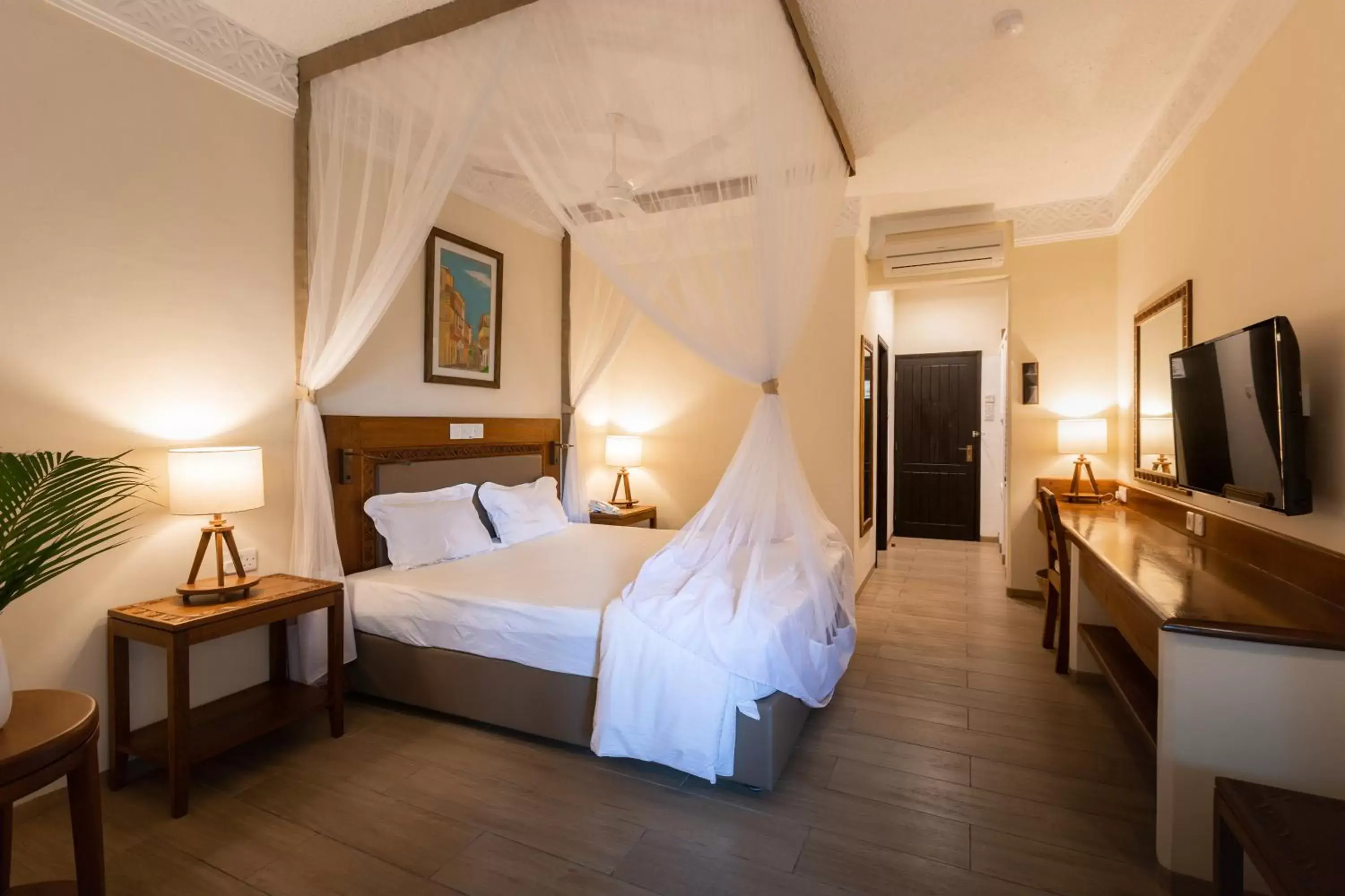 Bed in Severin Sea Lodge Bed in Severin Sea Lodge