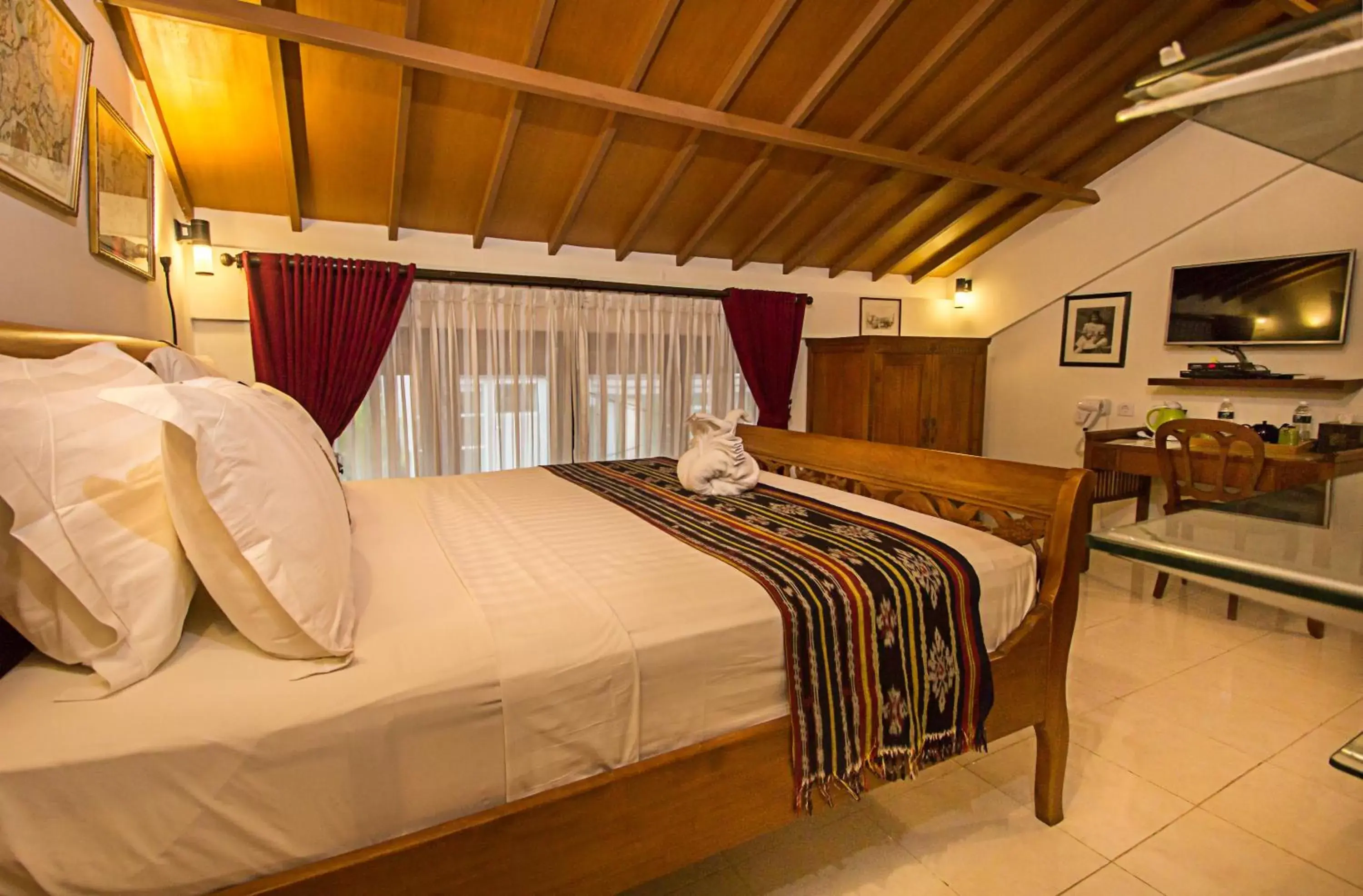 Bed in Manzelejepun Luxury Villa & Pavilion