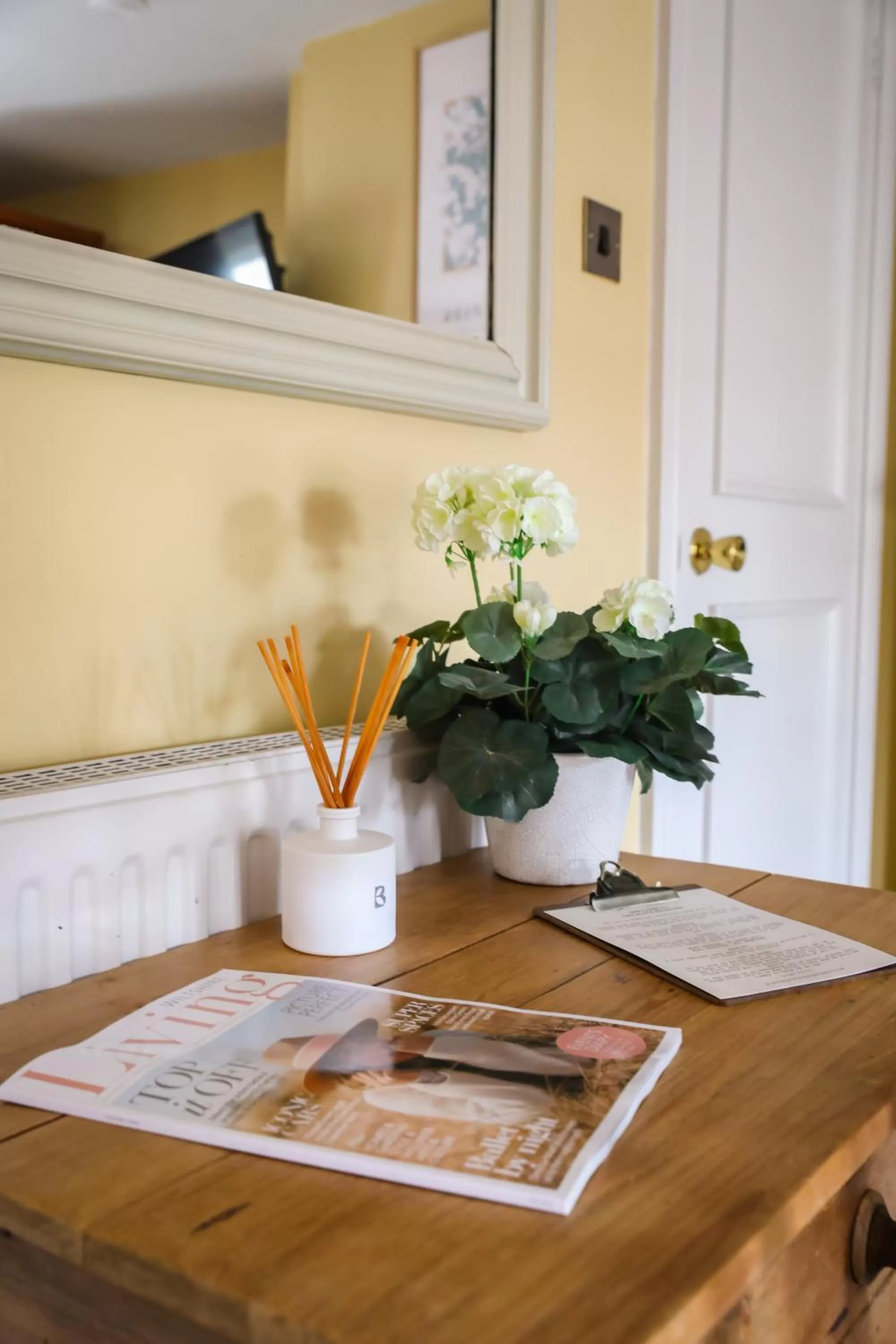 Bedroom in The Black Swan Inn