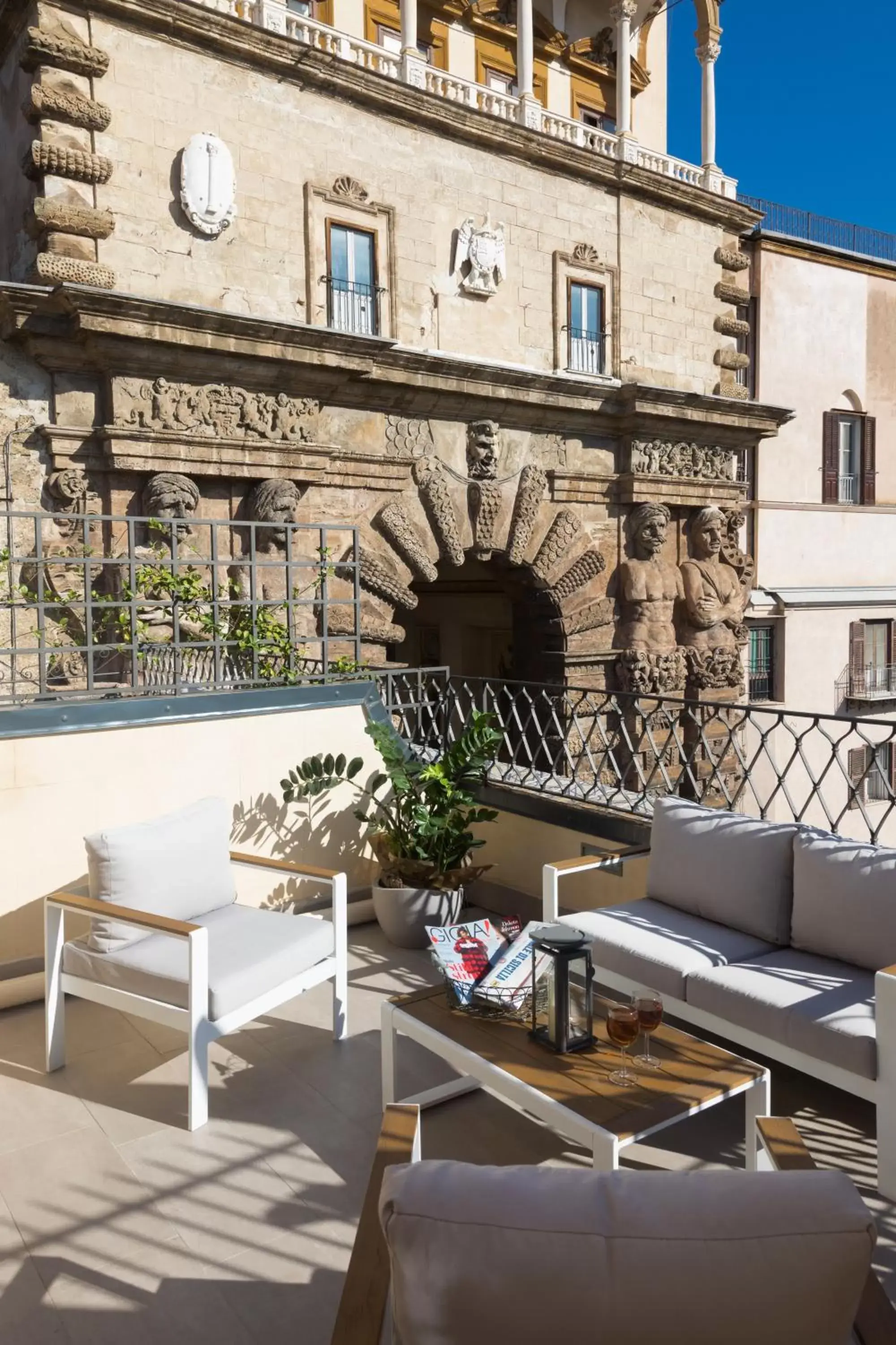 Balcony/Terrace in I Mori di Porta Nuova Suite & Terrace