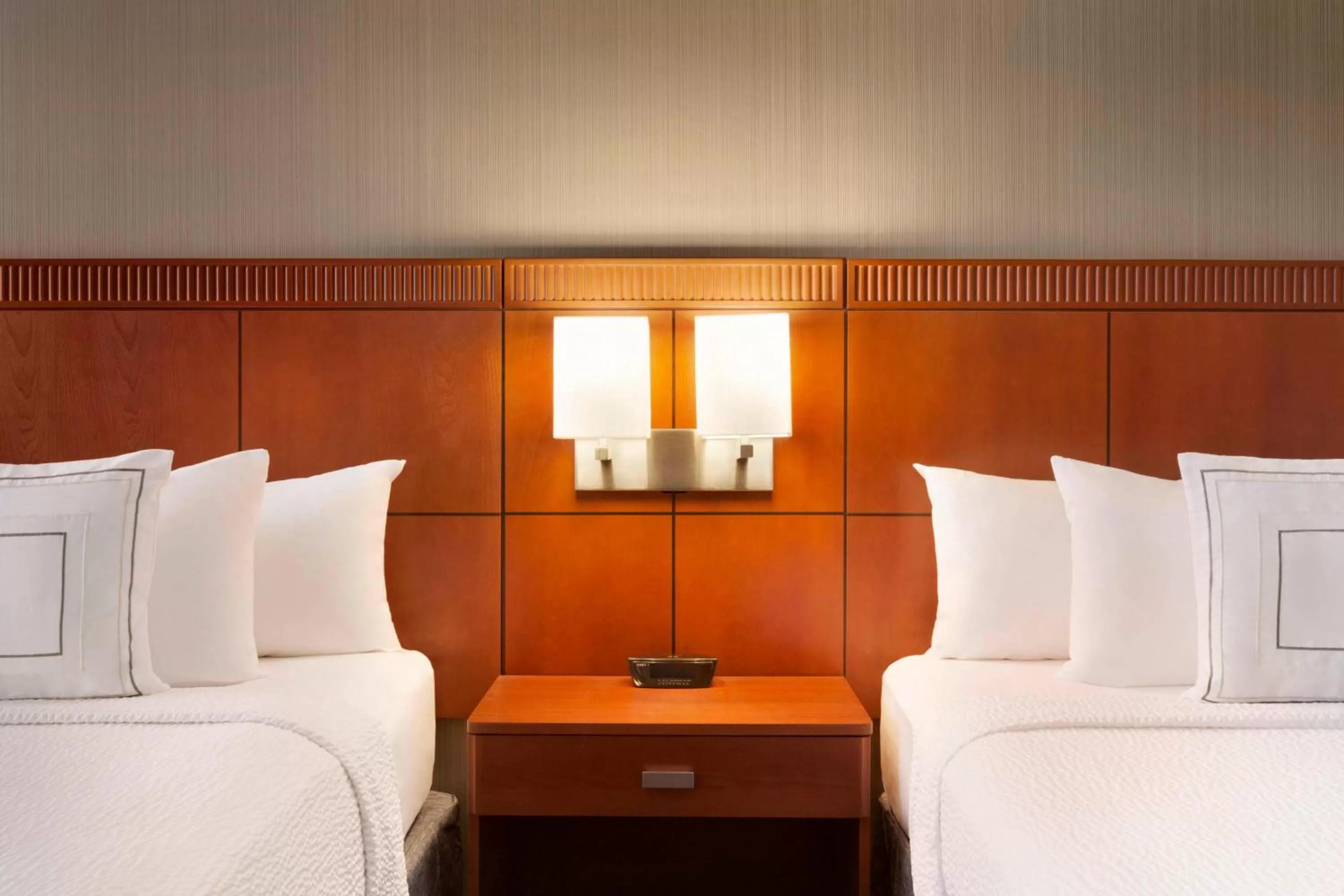 Queen Room with Two Queen Beds - Hearing Accessible in Courtyard by Marriott Bloomington Normal