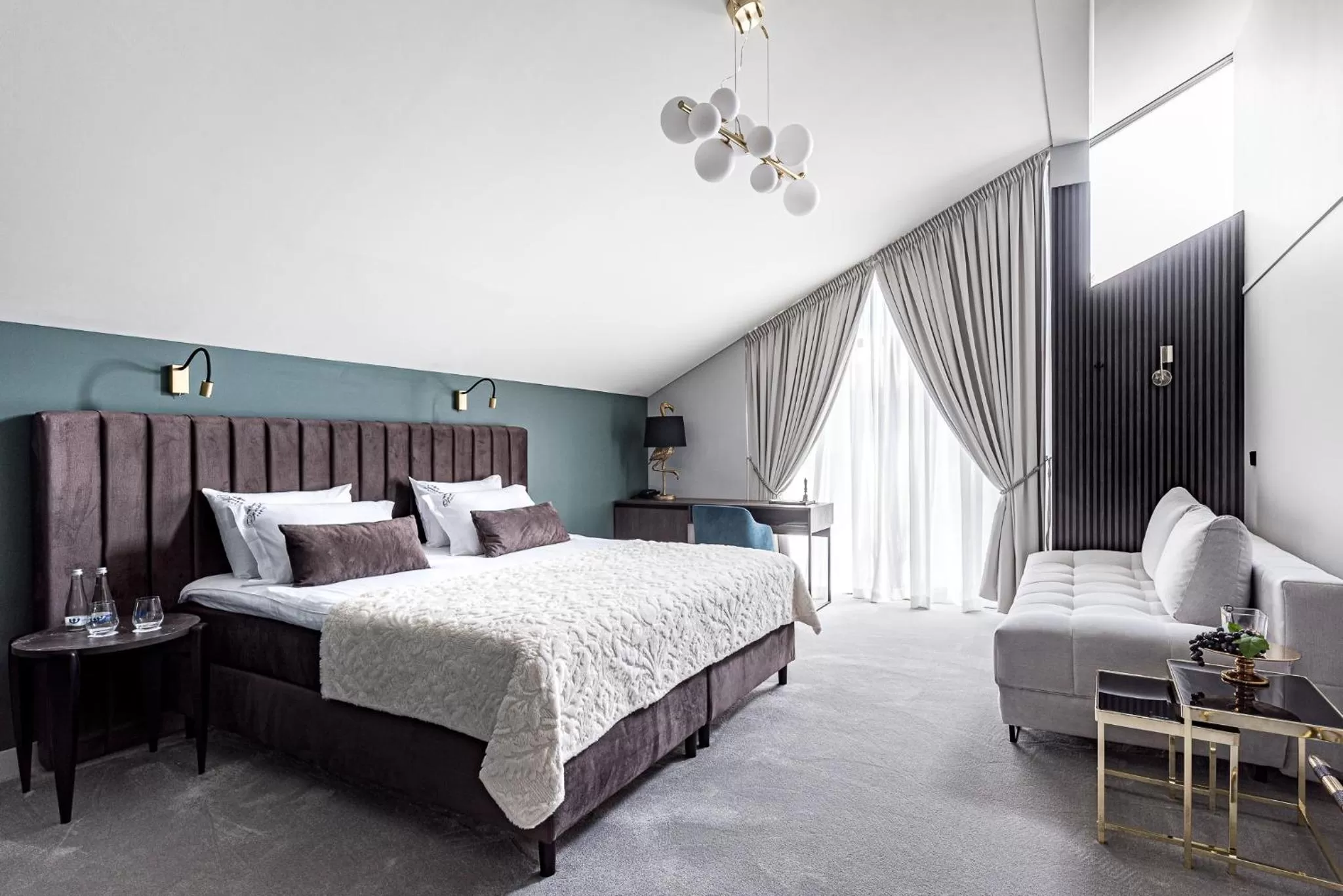 Bed in Oginski Hotel