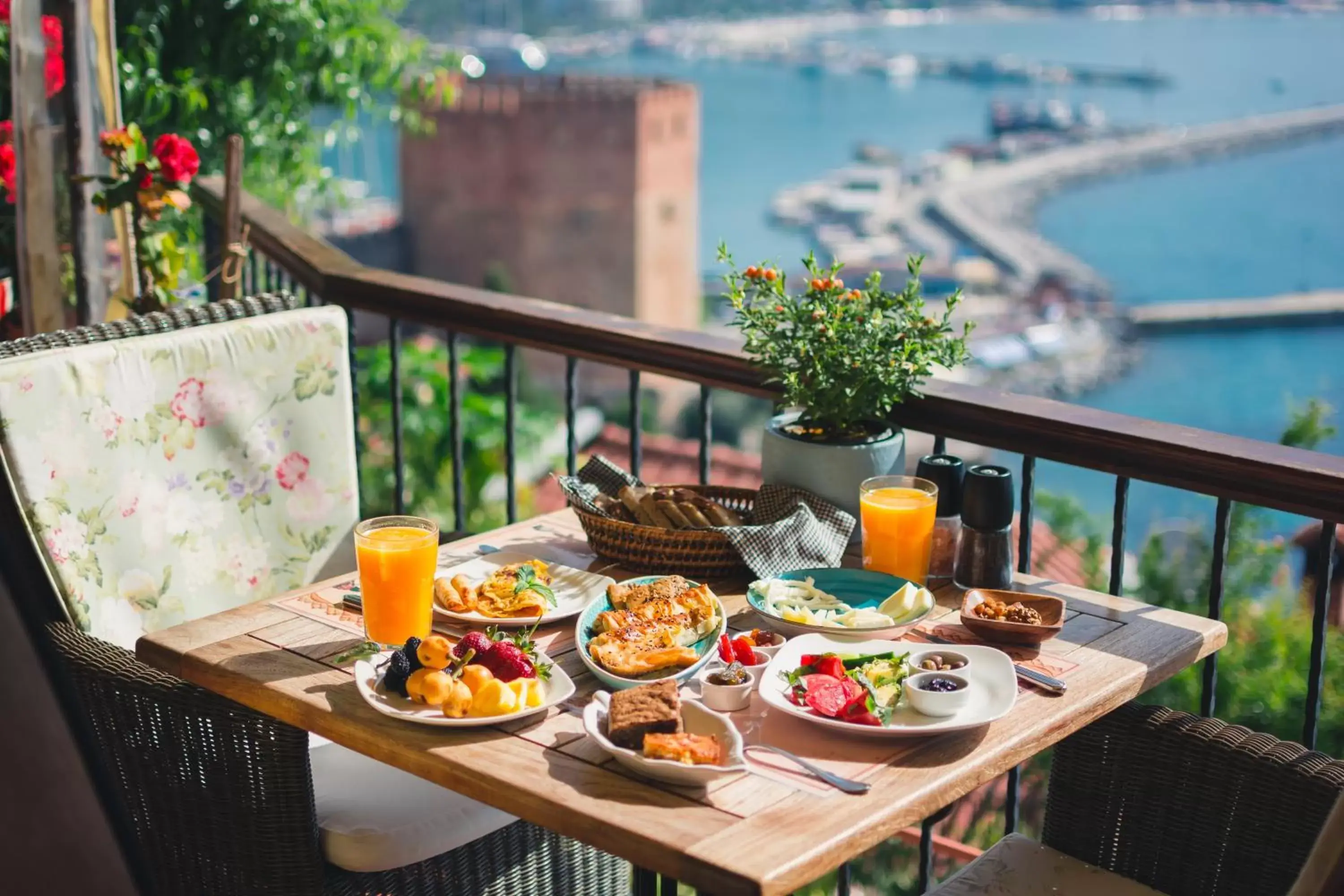 Breakfast in Hotel Villa Turka