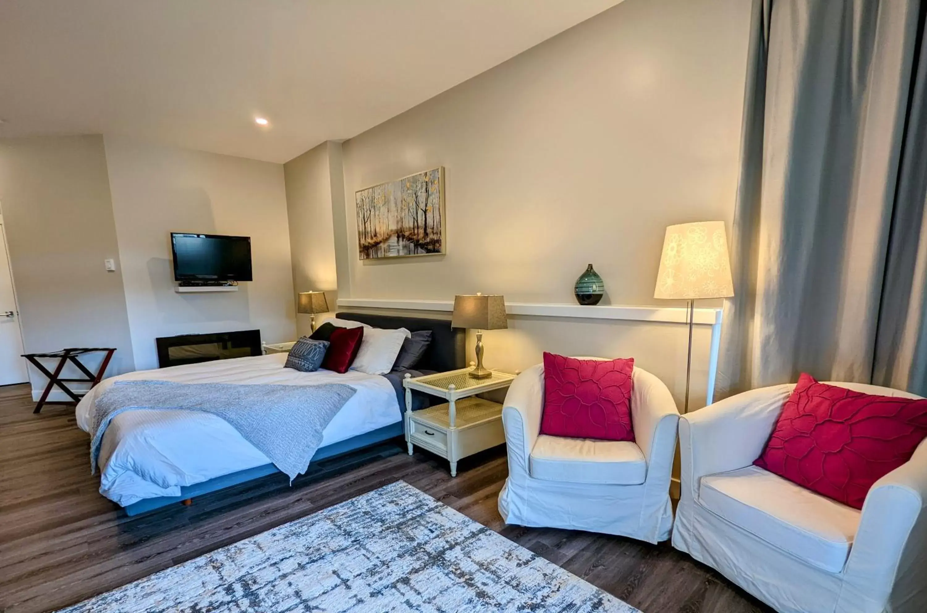 Seating area in Maple Rise Guesthouse