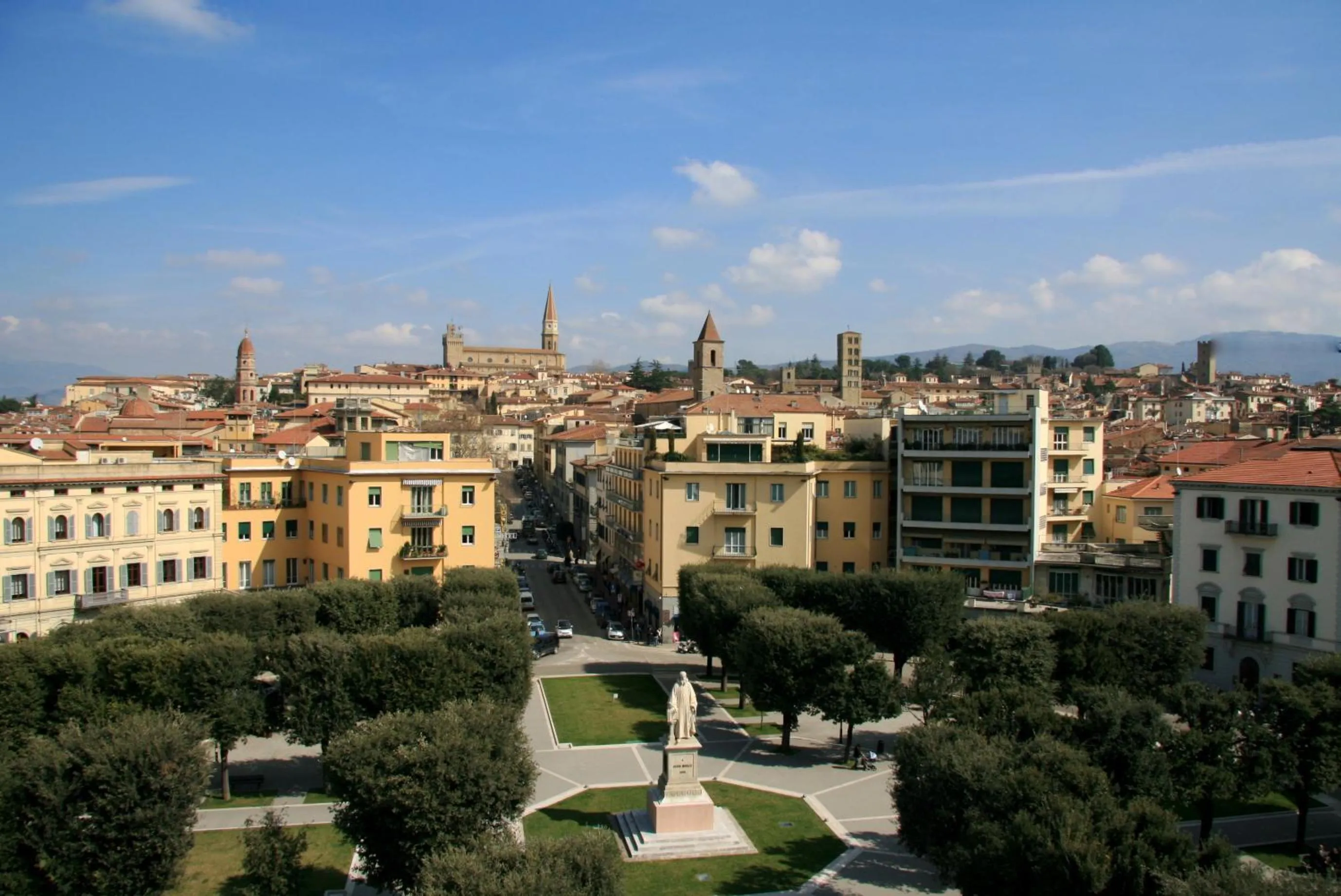 City view in Hotel Continentale