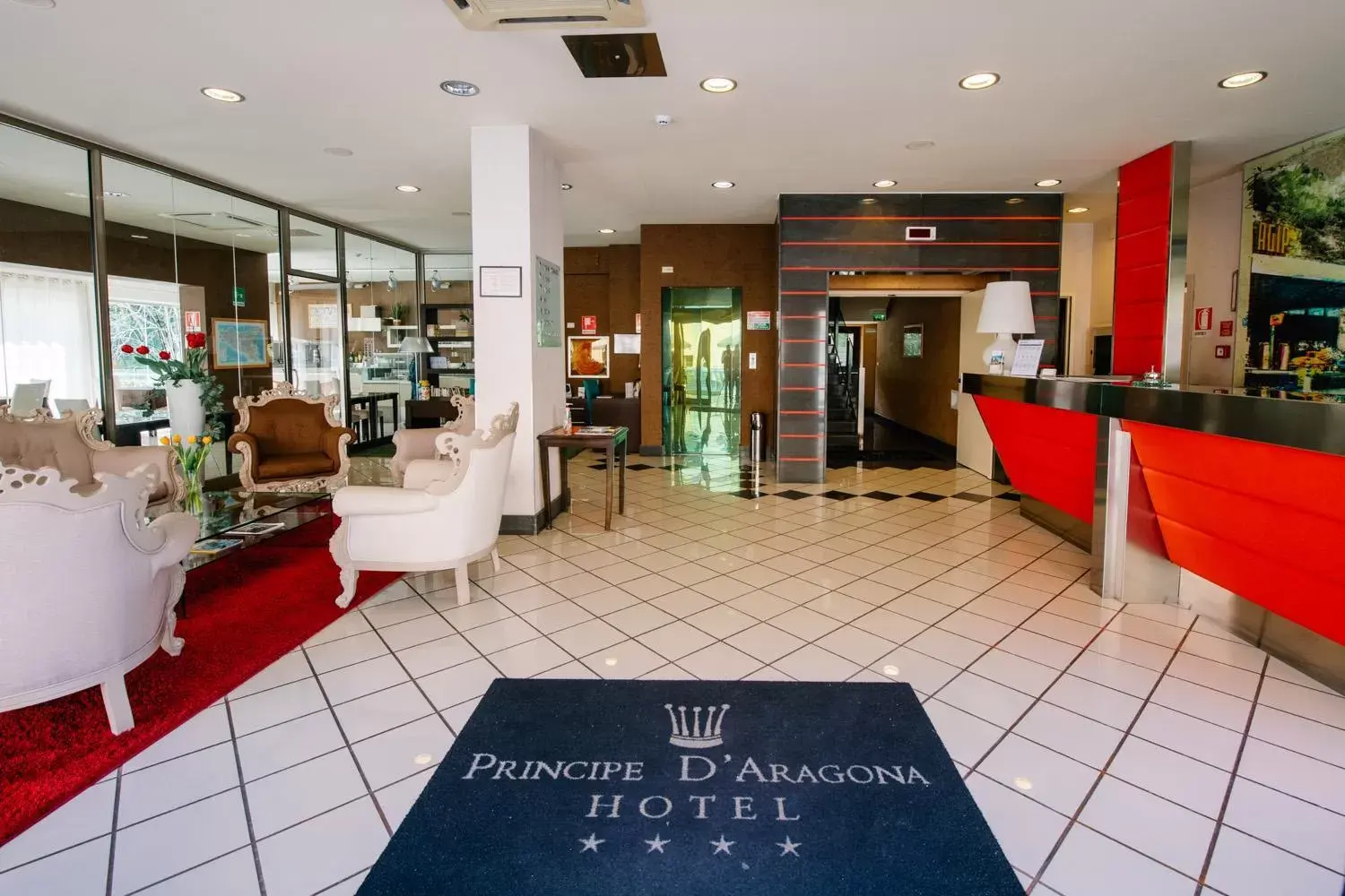 Lobby or reception, Lobby/Reception in Hotel Principe d'Aragona