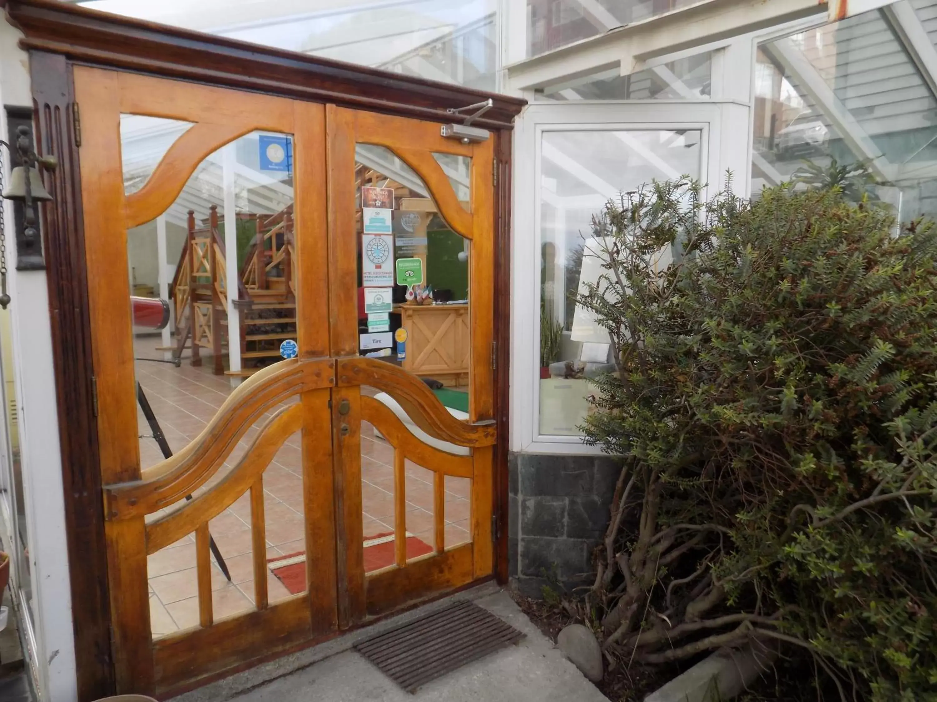 Lobby or reception in Hostería Patagonia Jarke