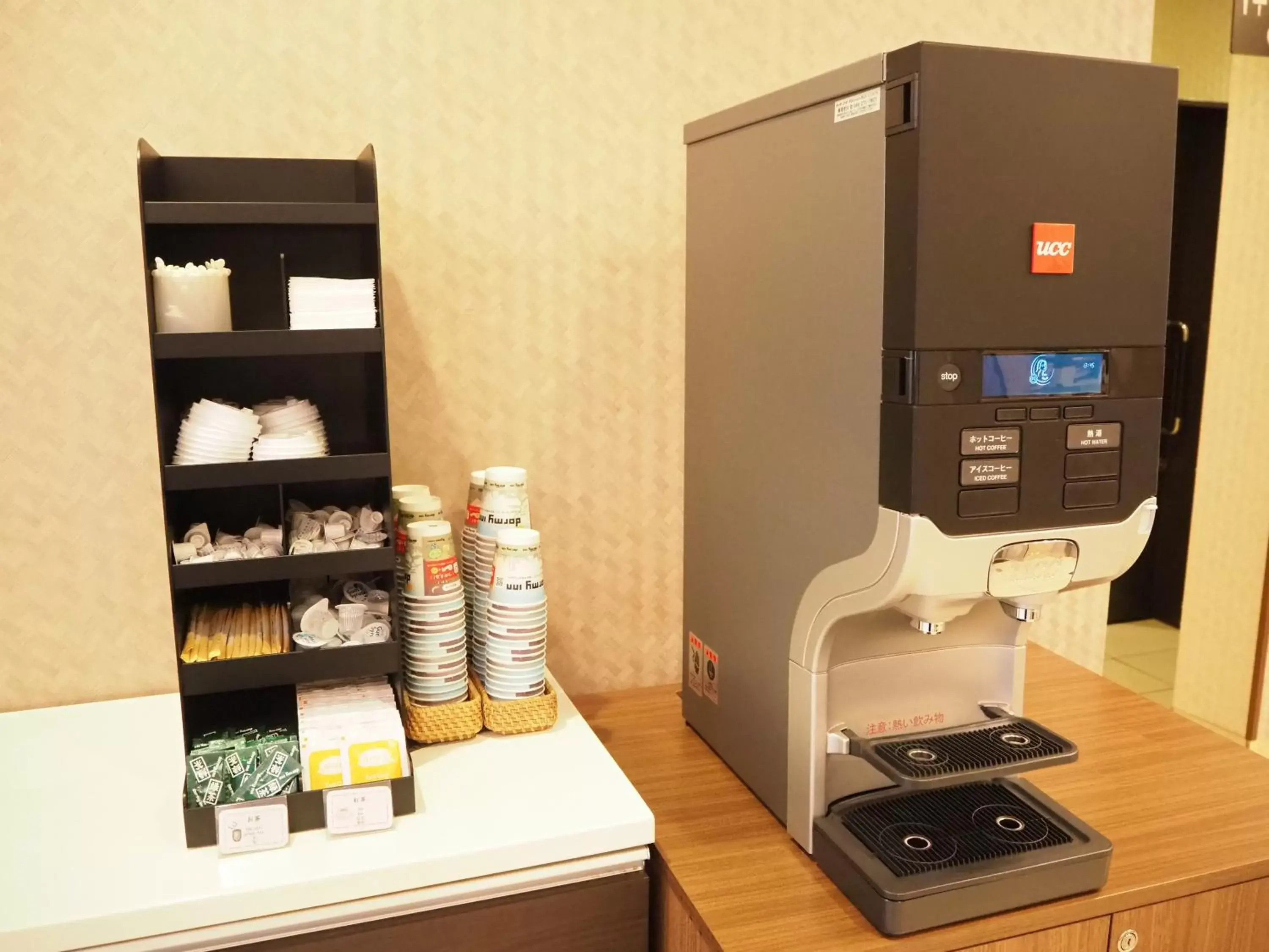 Coffee/tea facilities in Dormy Inn Takamatsu