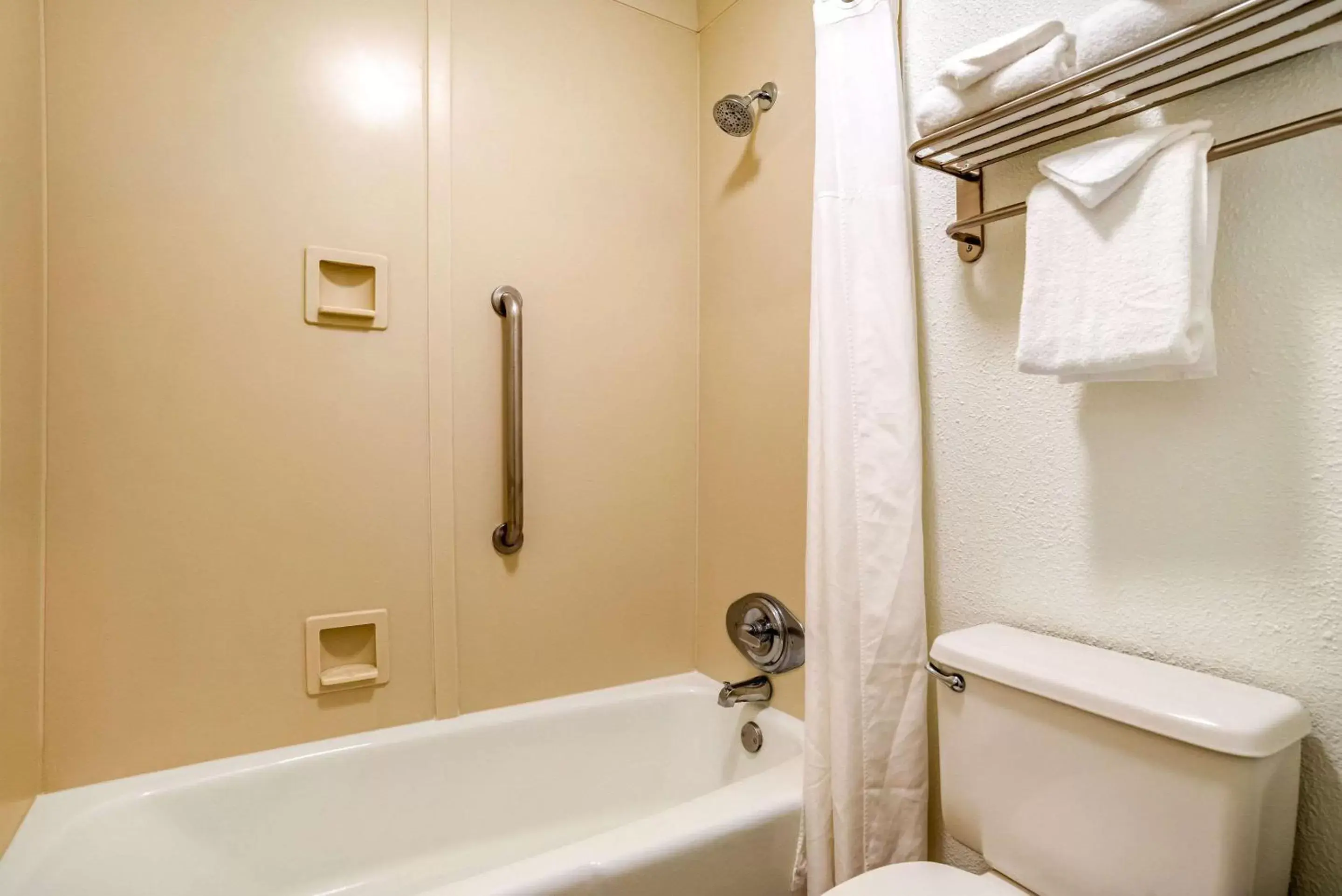 Bathroom in Clarion Inn Conference Center Bathroom in Clarion Inn Conference Center