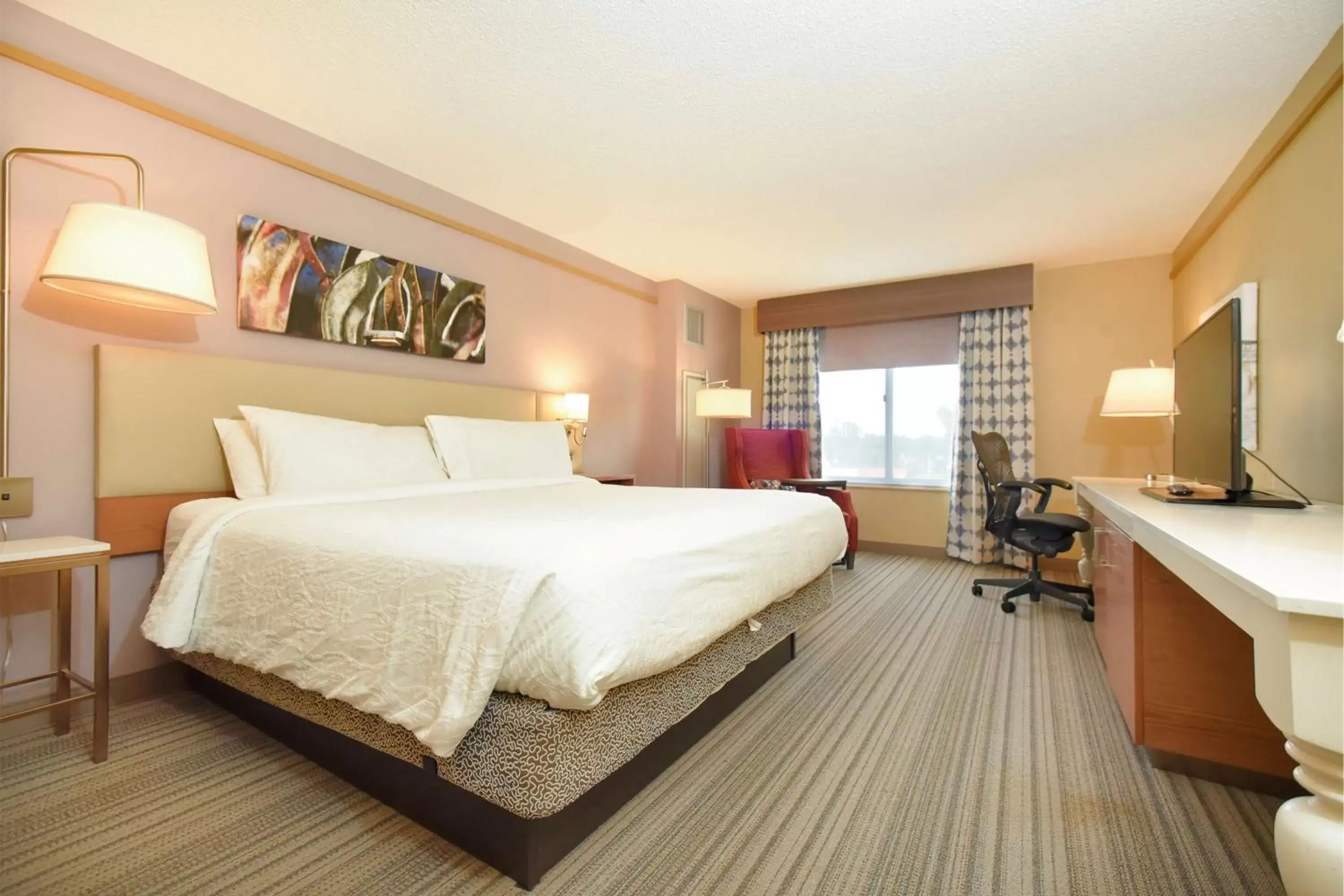 Bedroom in Hilton Garden Inn Saratoga Springs