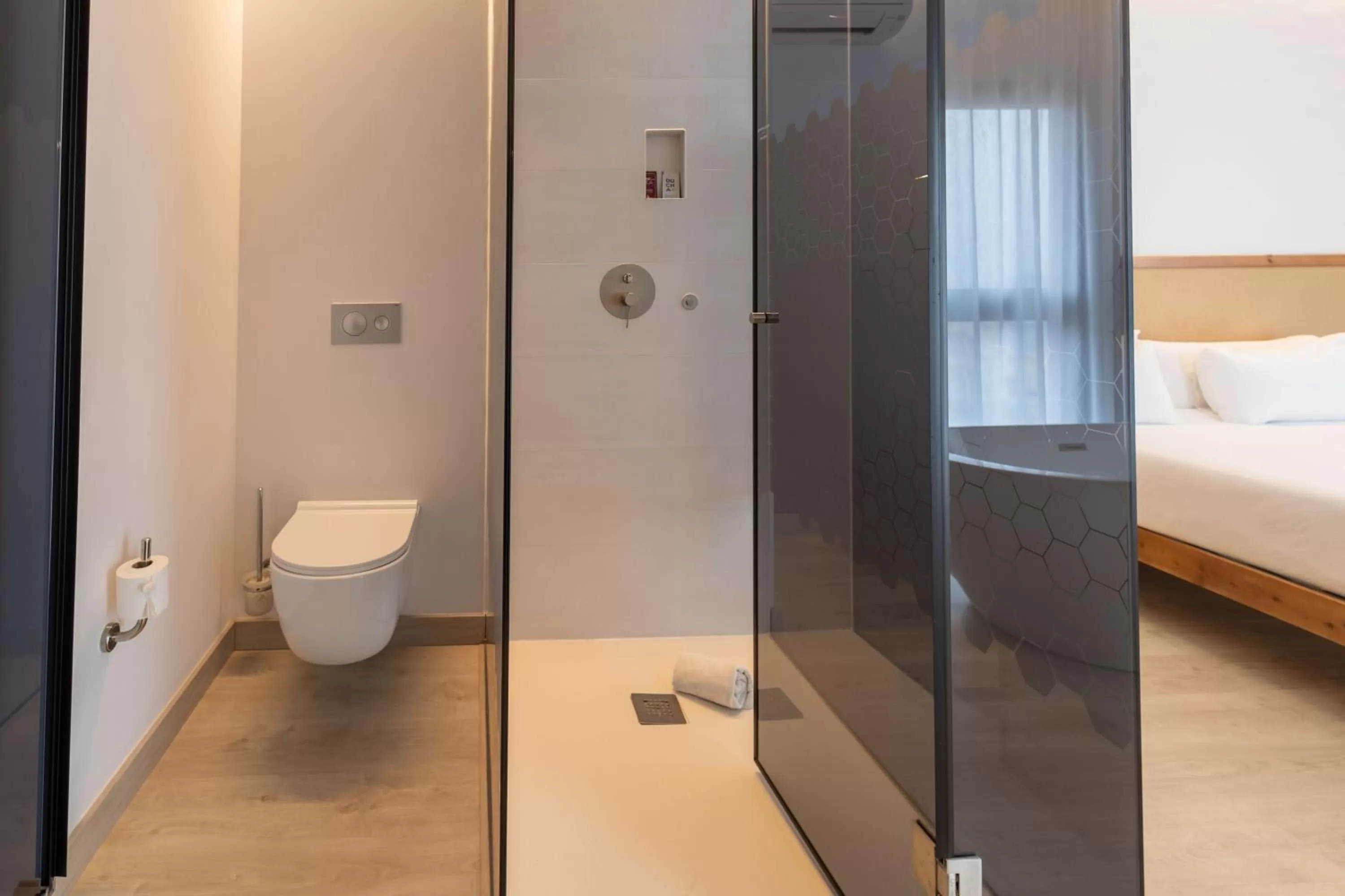 Shower, Bathroom in Play Hotel Ibiza - Adults Only