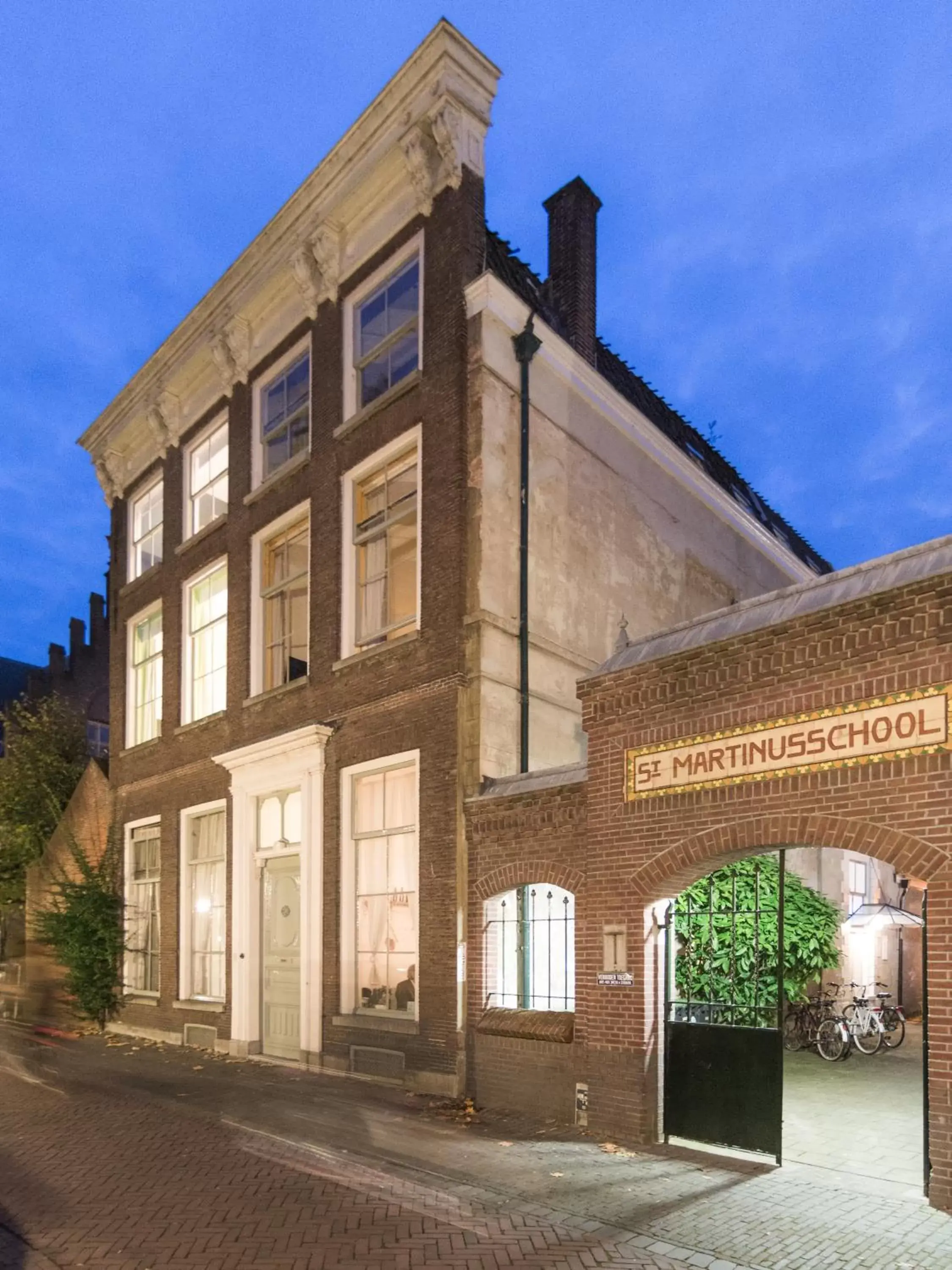 Property Building in Boutique Hotel Museumkwartier Utrecht