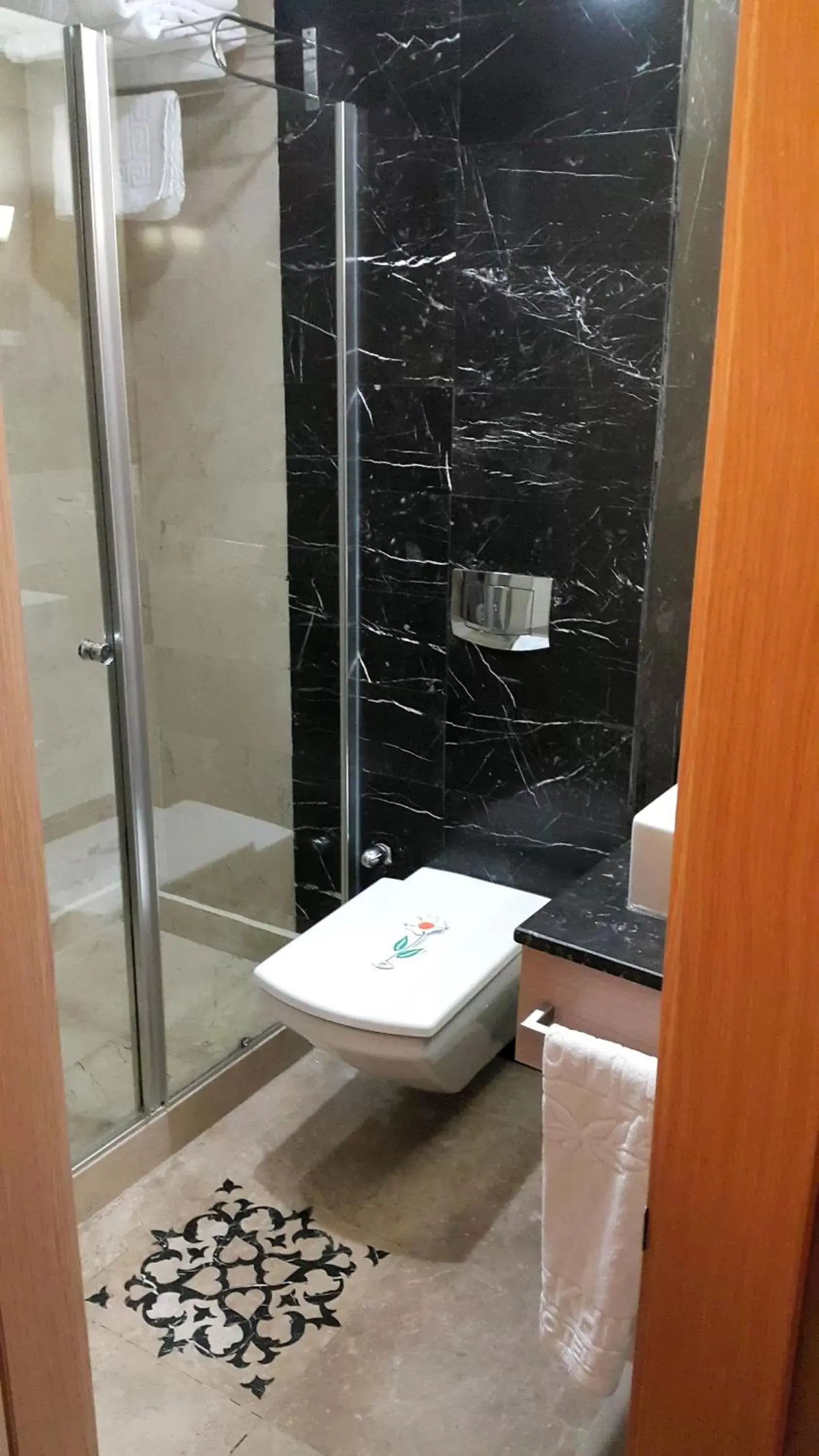 Bathroom in Darkhill Hotel