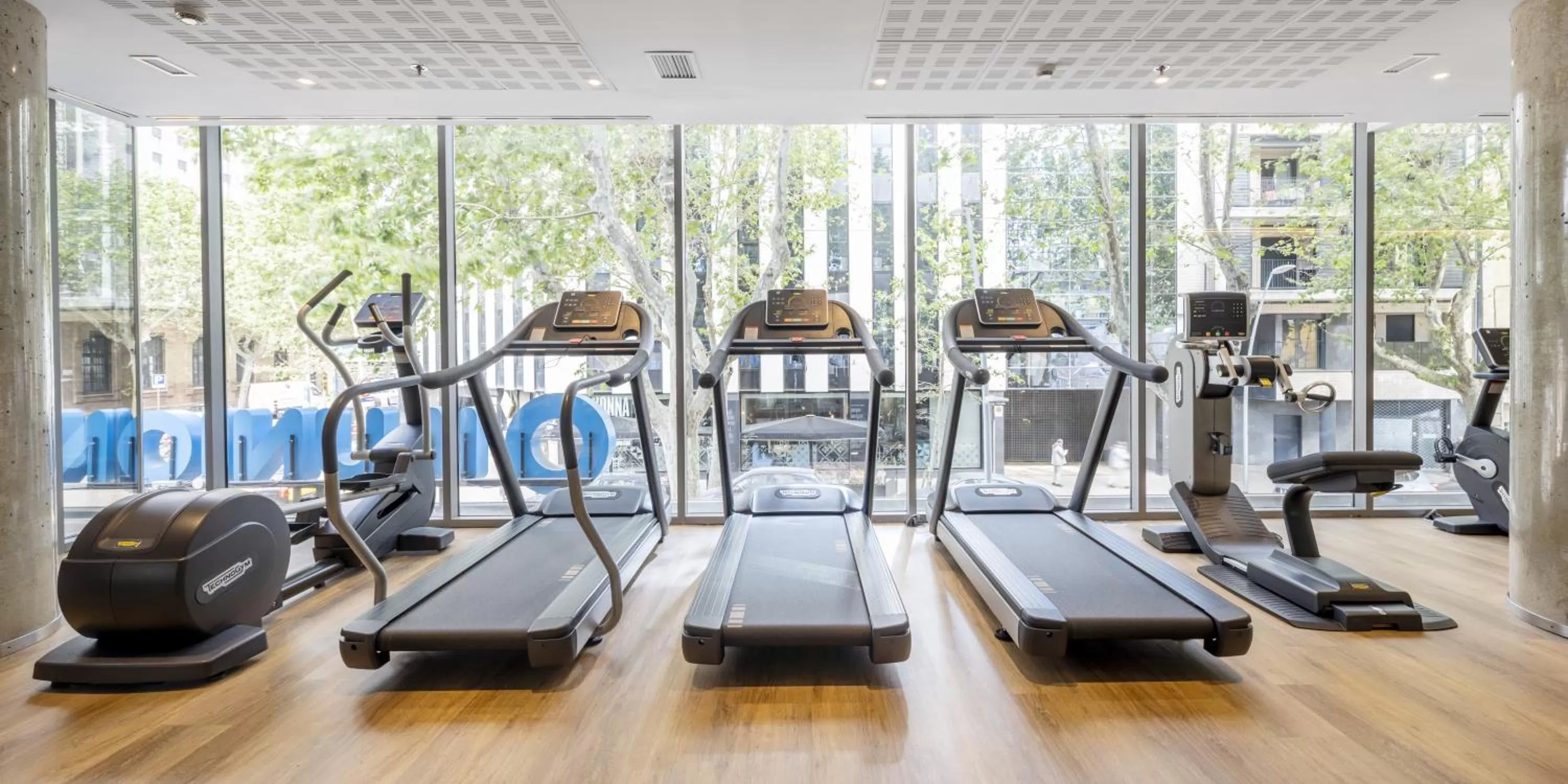 Fitness centre/facilities in Ilunion Barcelona