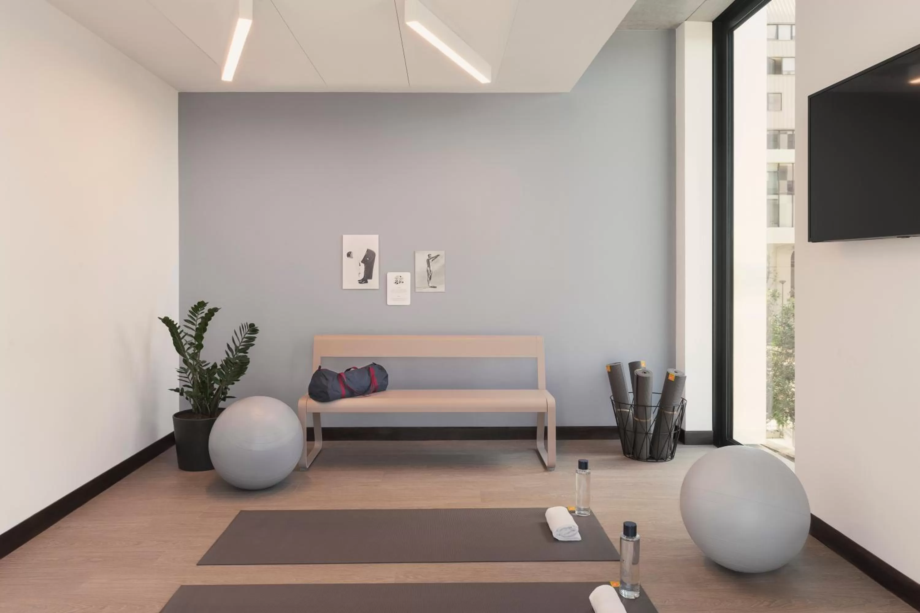 Fitness centre/facilities in OKKO Hotels Paris La Défense