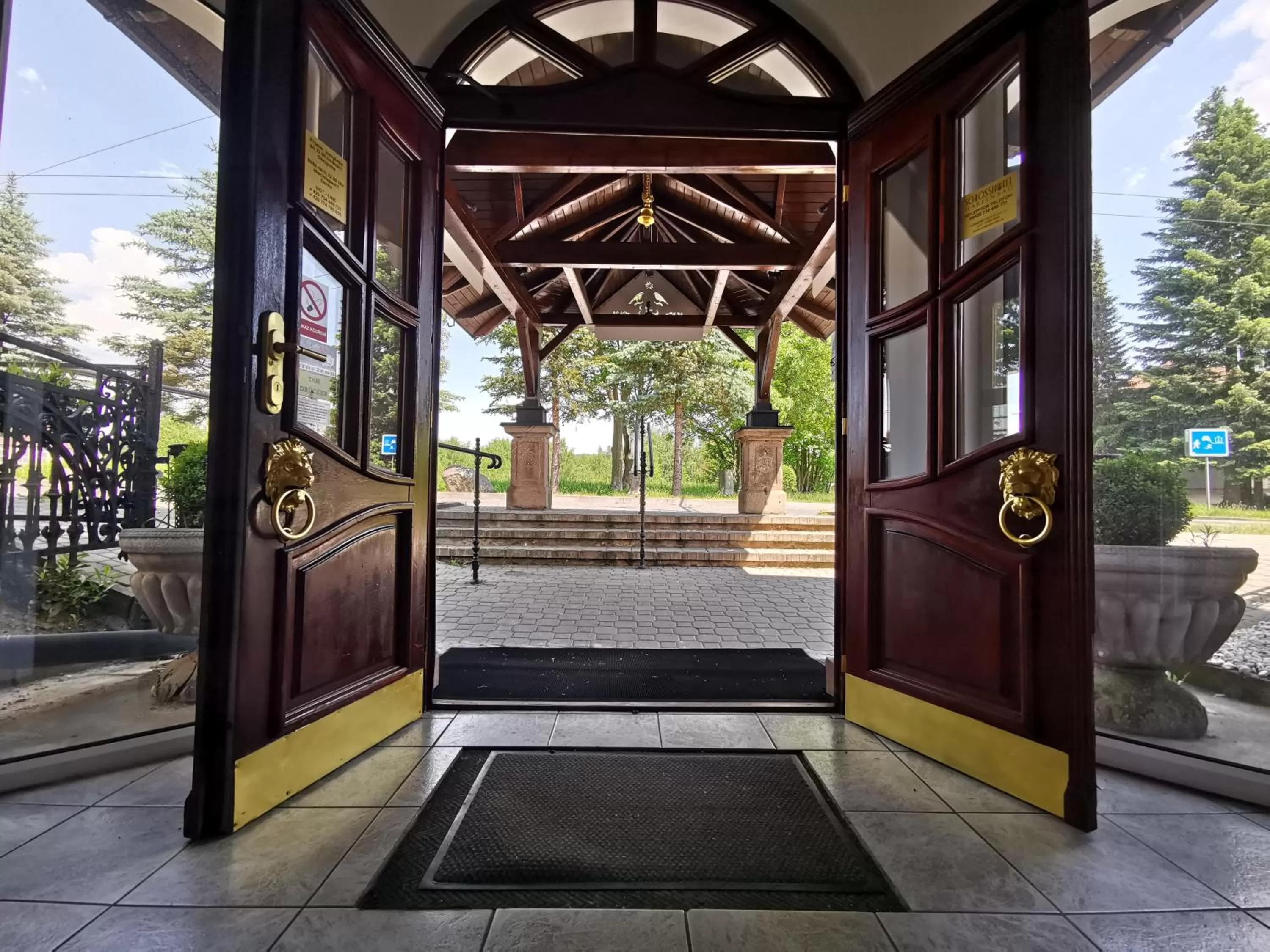 Facade/entrance in Schlosshotel Marienbad