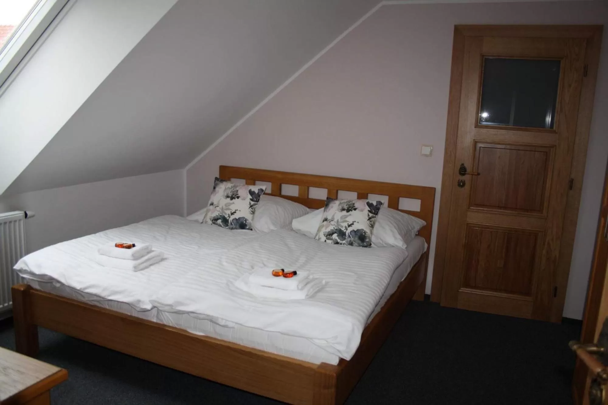 Bed in Hotel Farma Vysoká