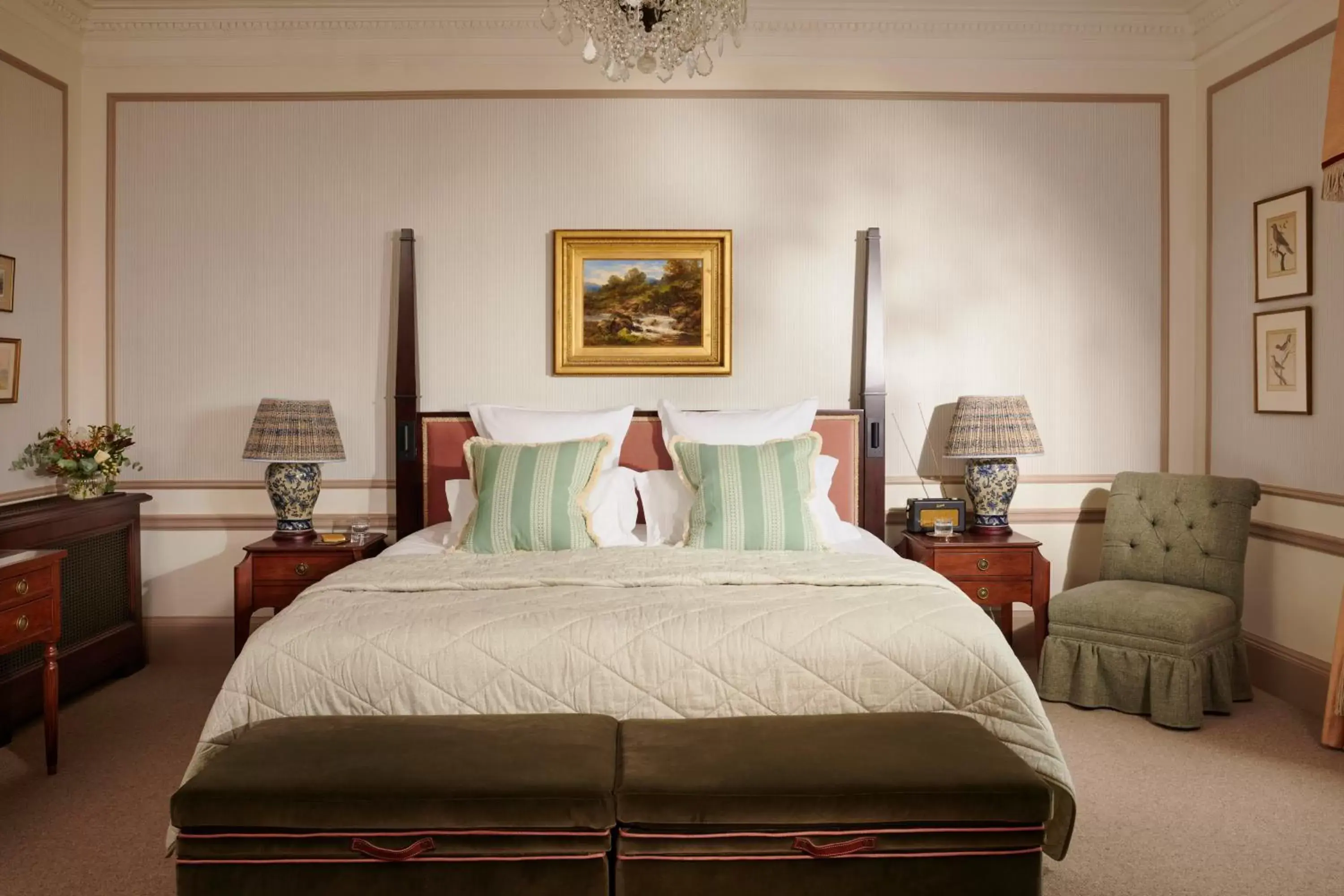 Bedroom, Bed in The Gleneagles Hotel