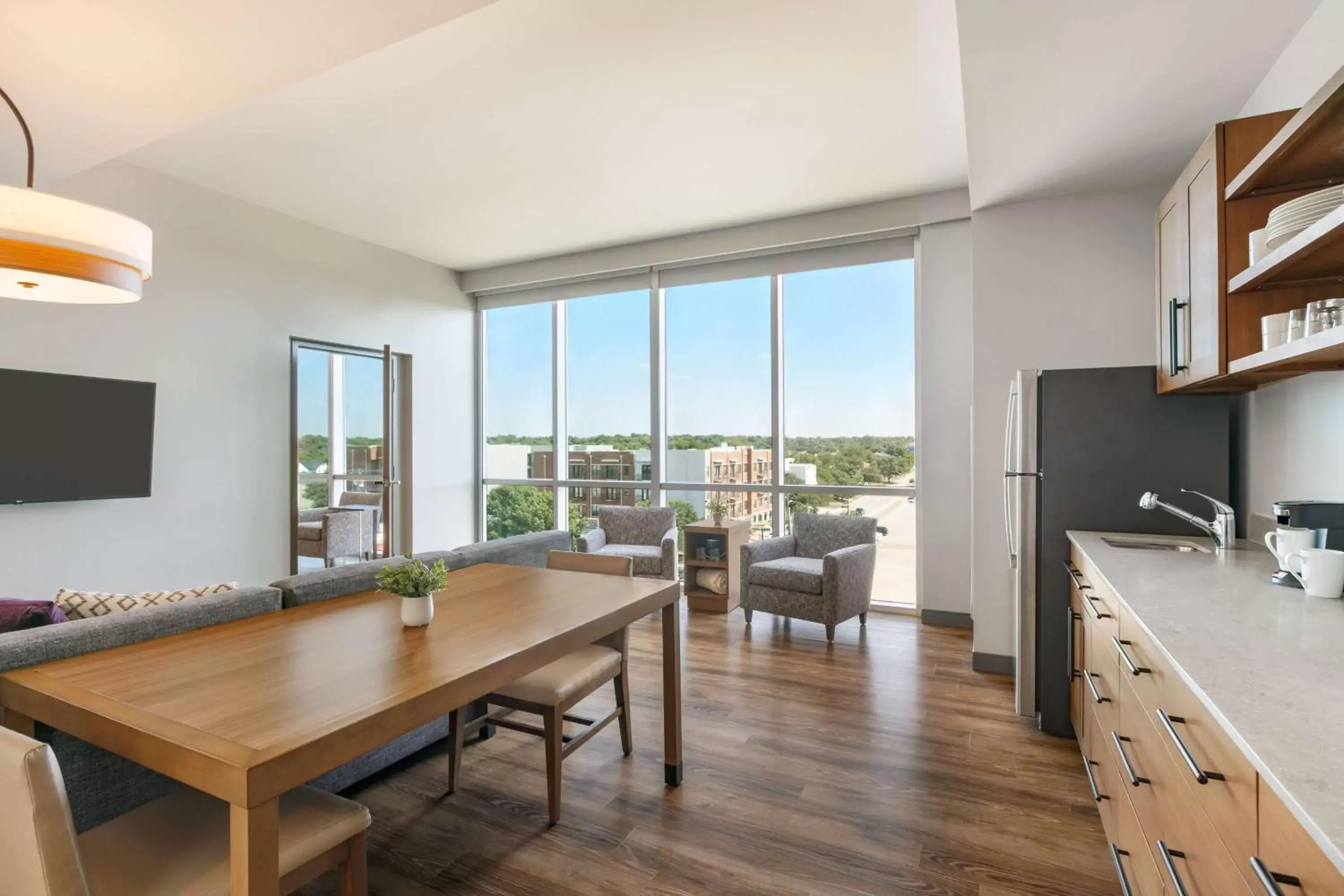 One-Bedroom King Suite with Sofa Bed in Hyatt Place Fort Worth/TCU One-Bedroom King Suite with Sofa Bed in Hyatt Place Fort Worth/TCU