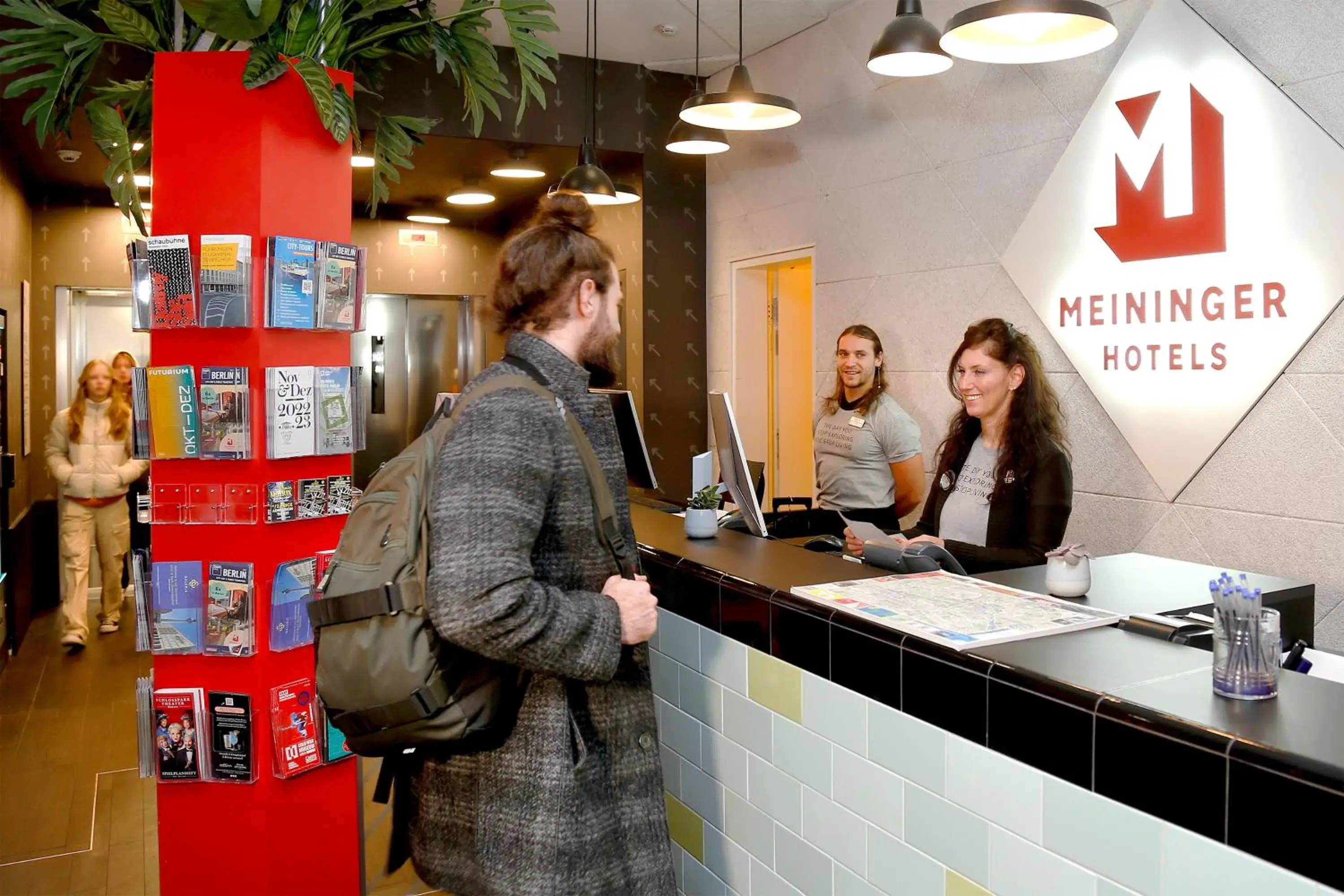 Lobby or reception, Lobby/Reception in MEININGER Hotel Berlin Hauptbahnhof