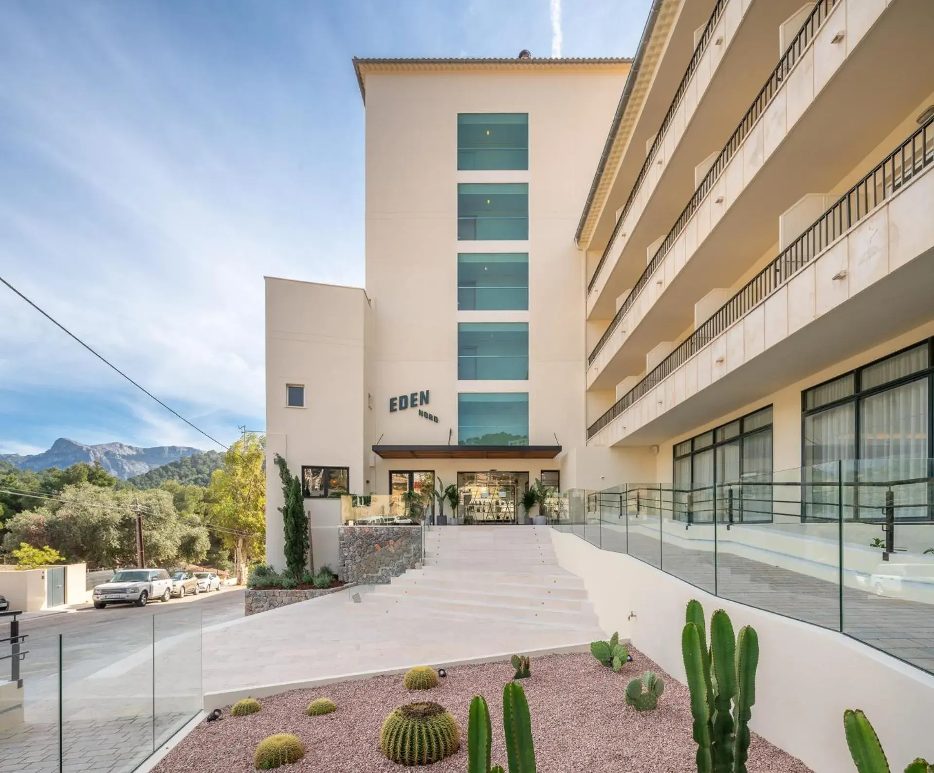 Property building in Hotel Eden Nord Soller Property building in Hotel Eden Nord Soller