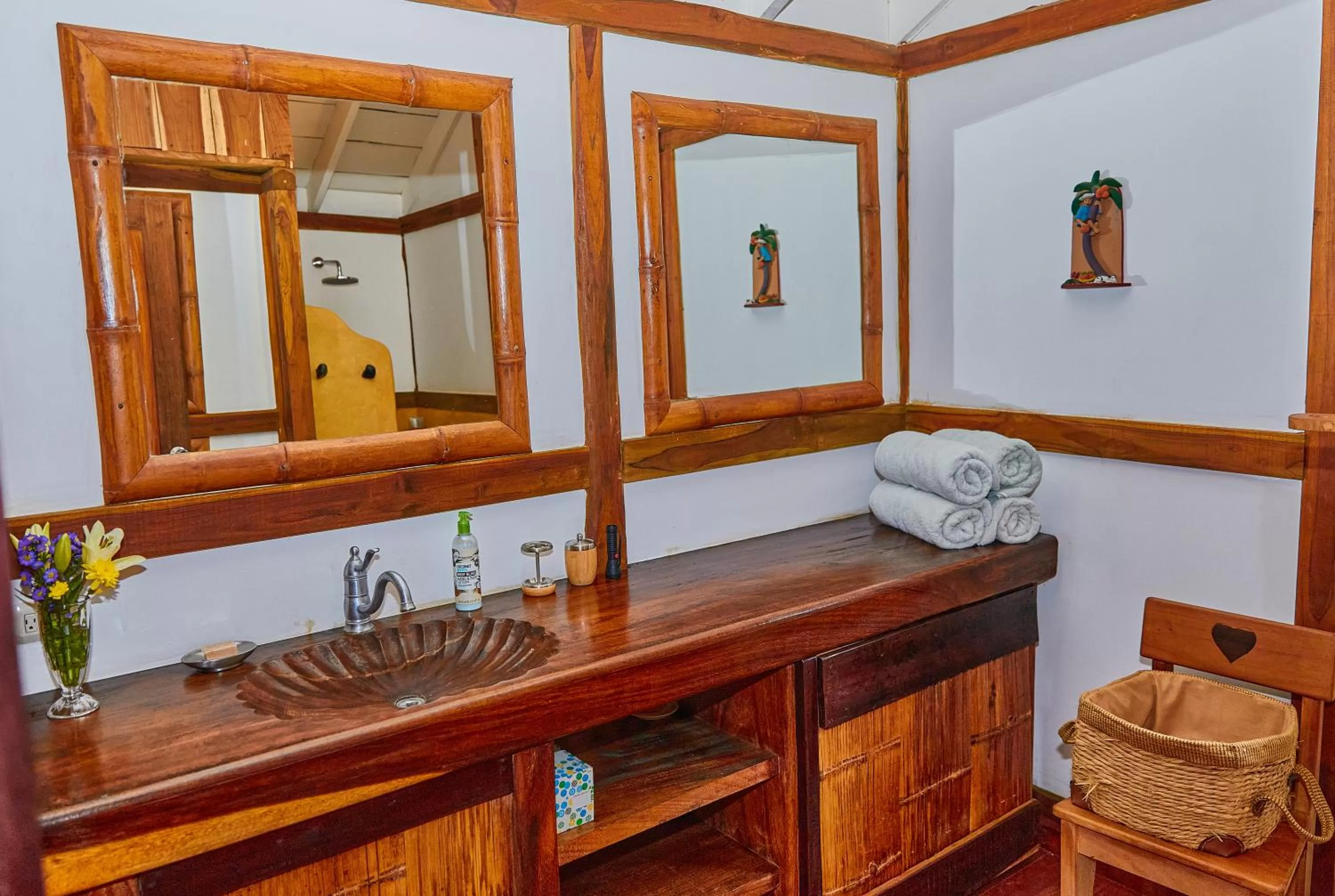 Shower in Hotel Posada Los Destiladeros