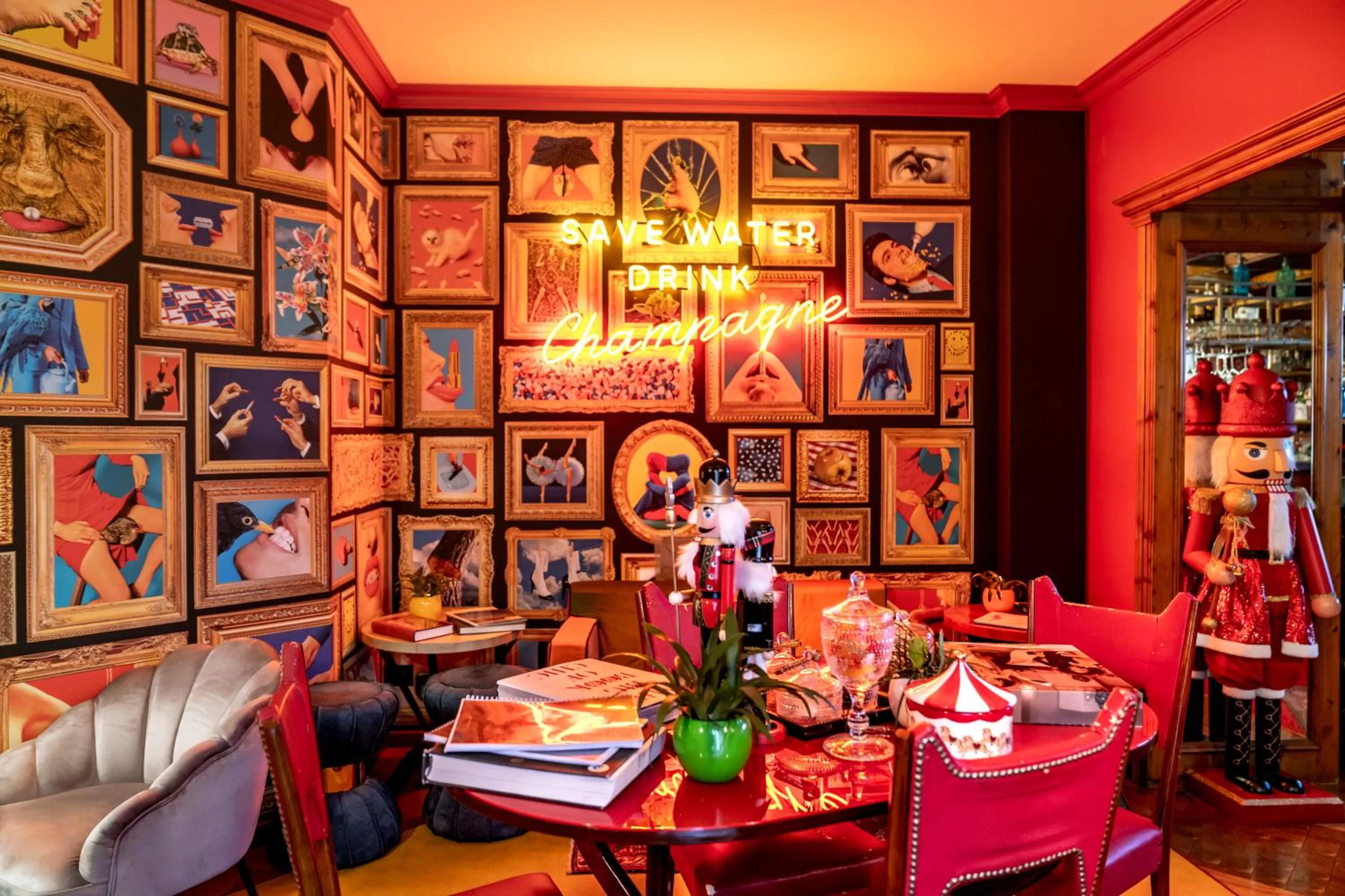 Living room in Ambra Cortina Luxury&Fashion Hotel