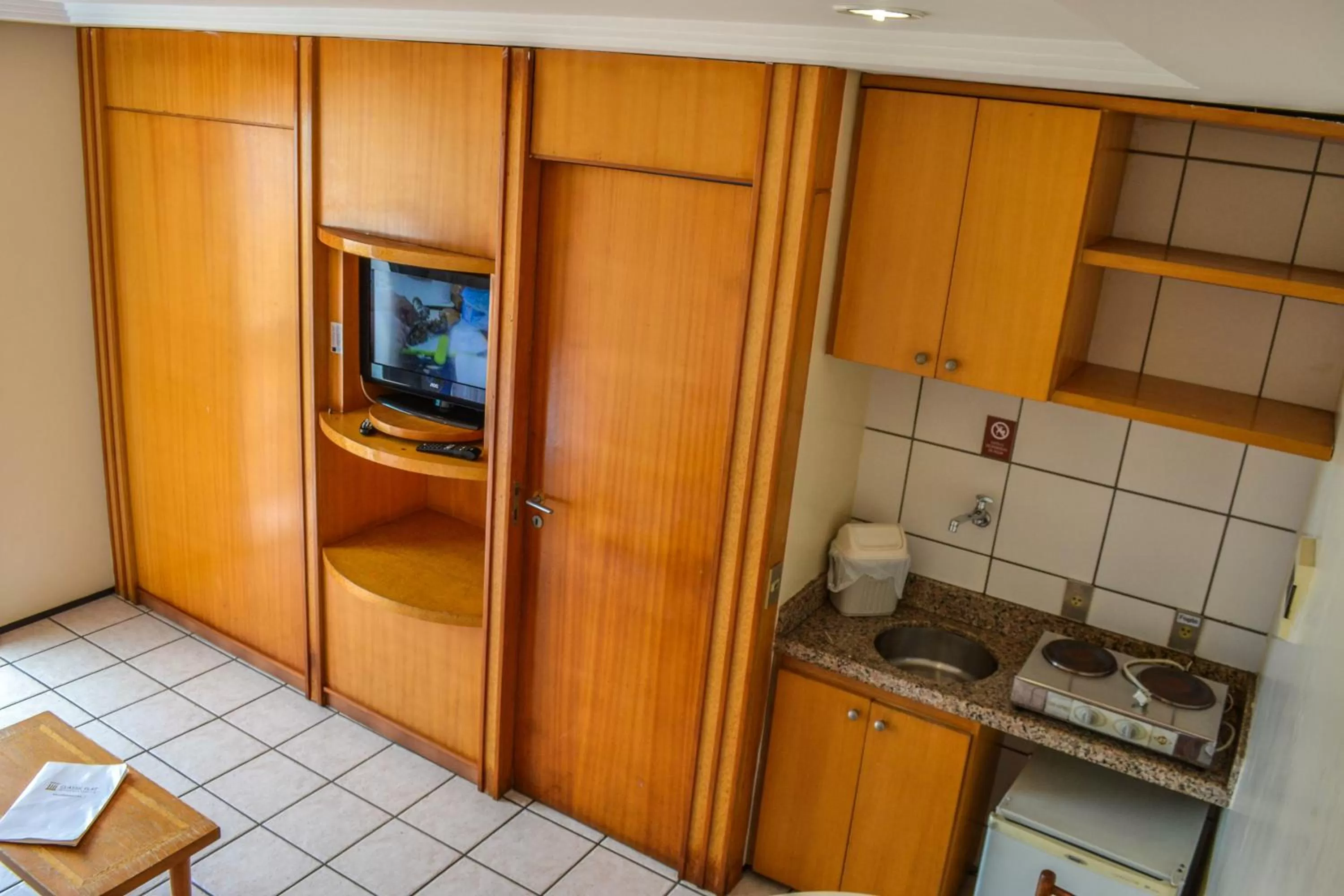 Kitchen or kitchenette in Hotel Flat Classic