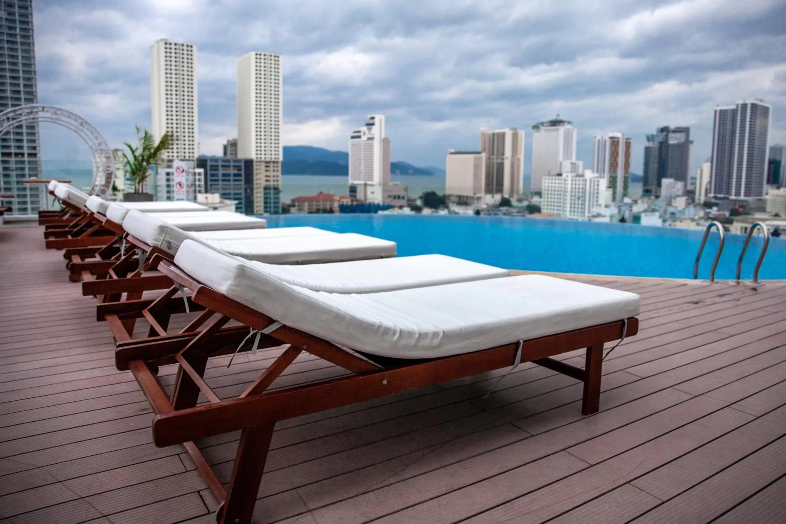 sunbed, Swimming Pool in Florida Nha Trang Hotel