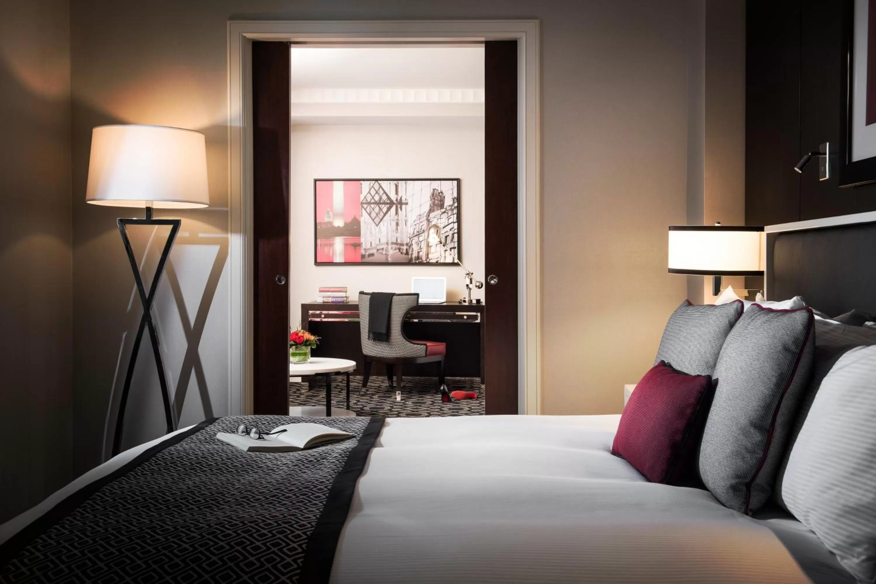 Bedroom, Bed in Sofitel Lafayette Square Washington DC