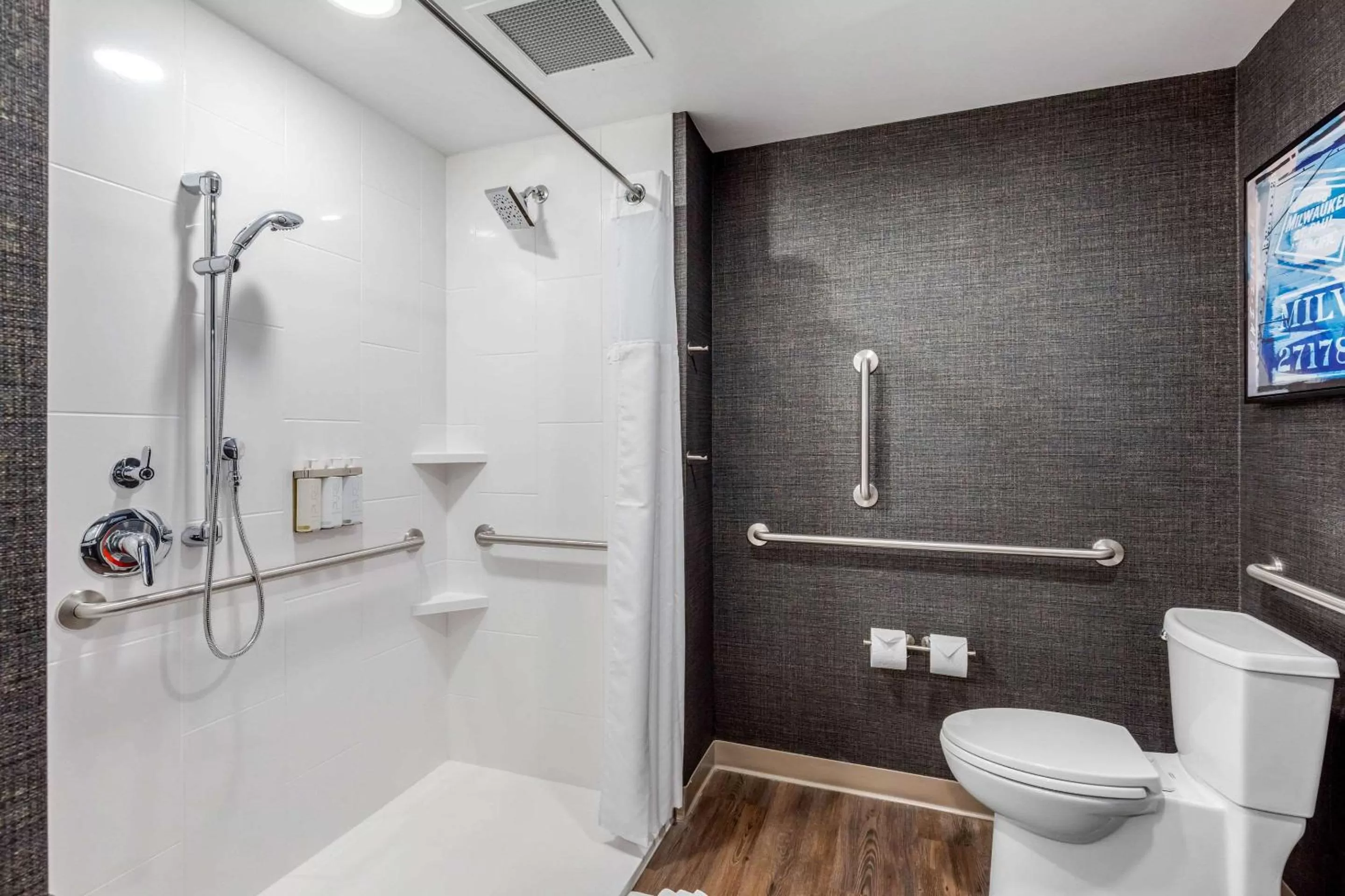 Bathroom in Cambria Hotel Milwaukee Downtown