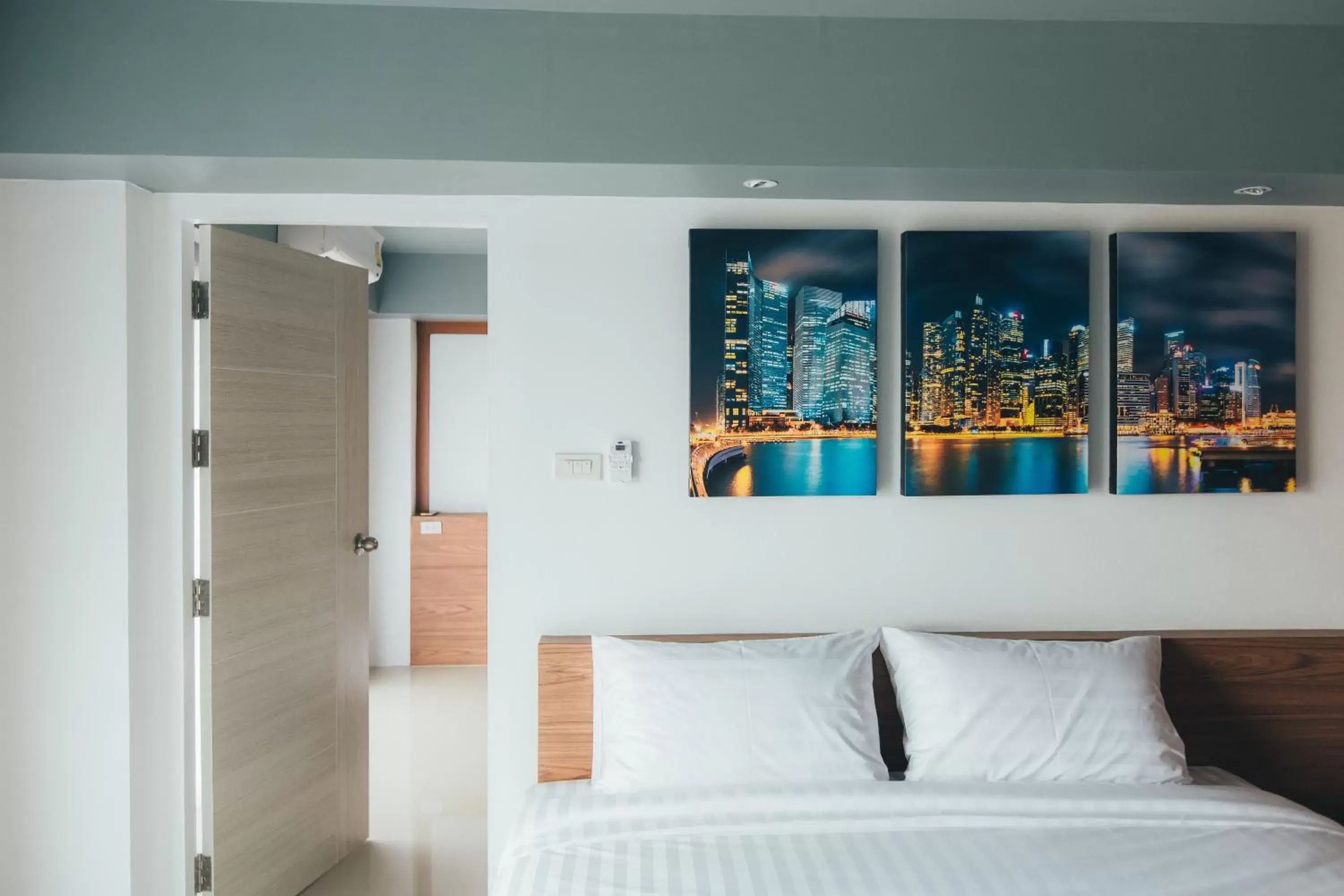 Bed in PP@Hotel Rangsit Bed in PP@Hotel Rangsit