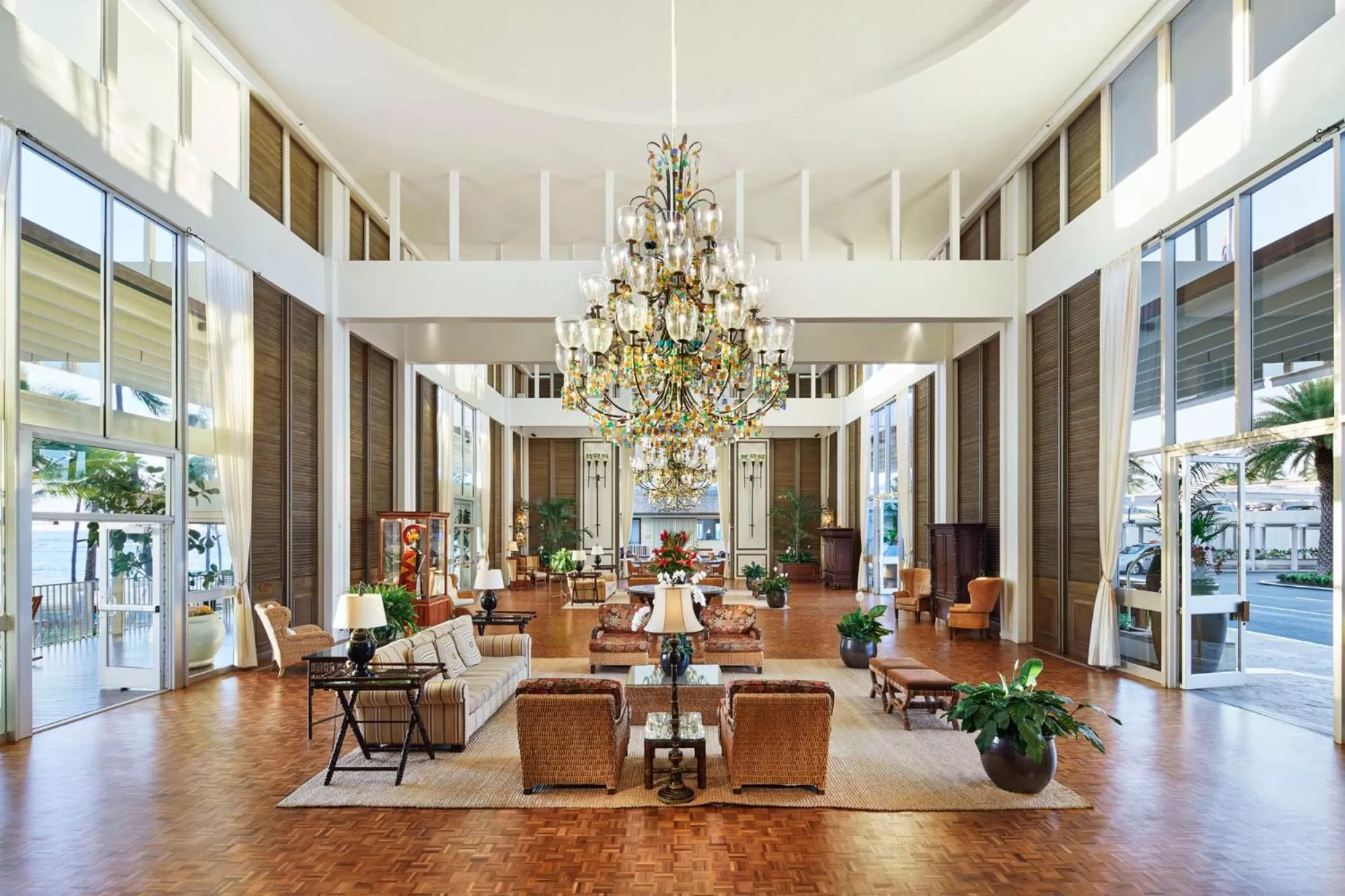 Lobby or reception in The Kahala Hotel and Resort