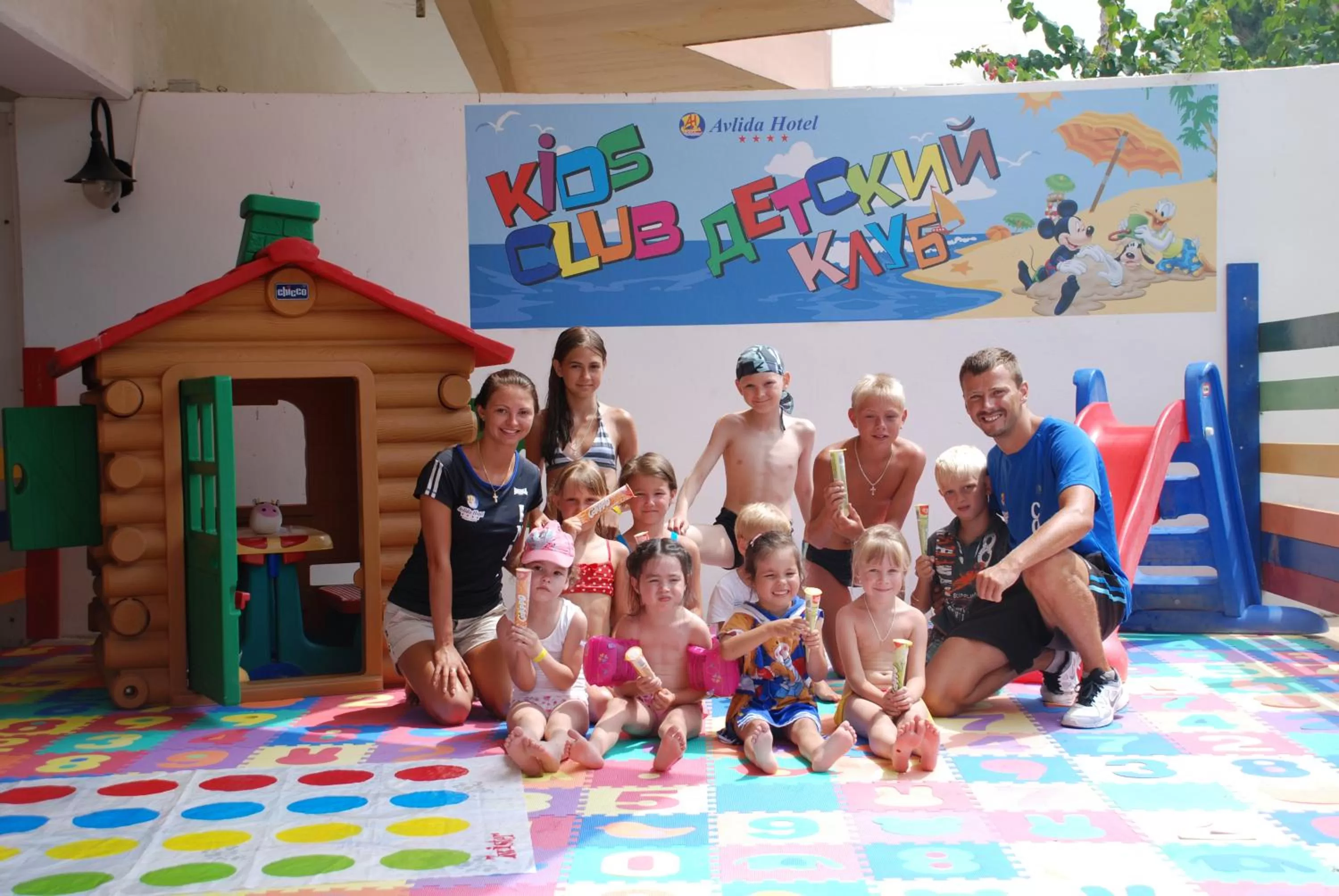 Kids's club in Avlida Hotel