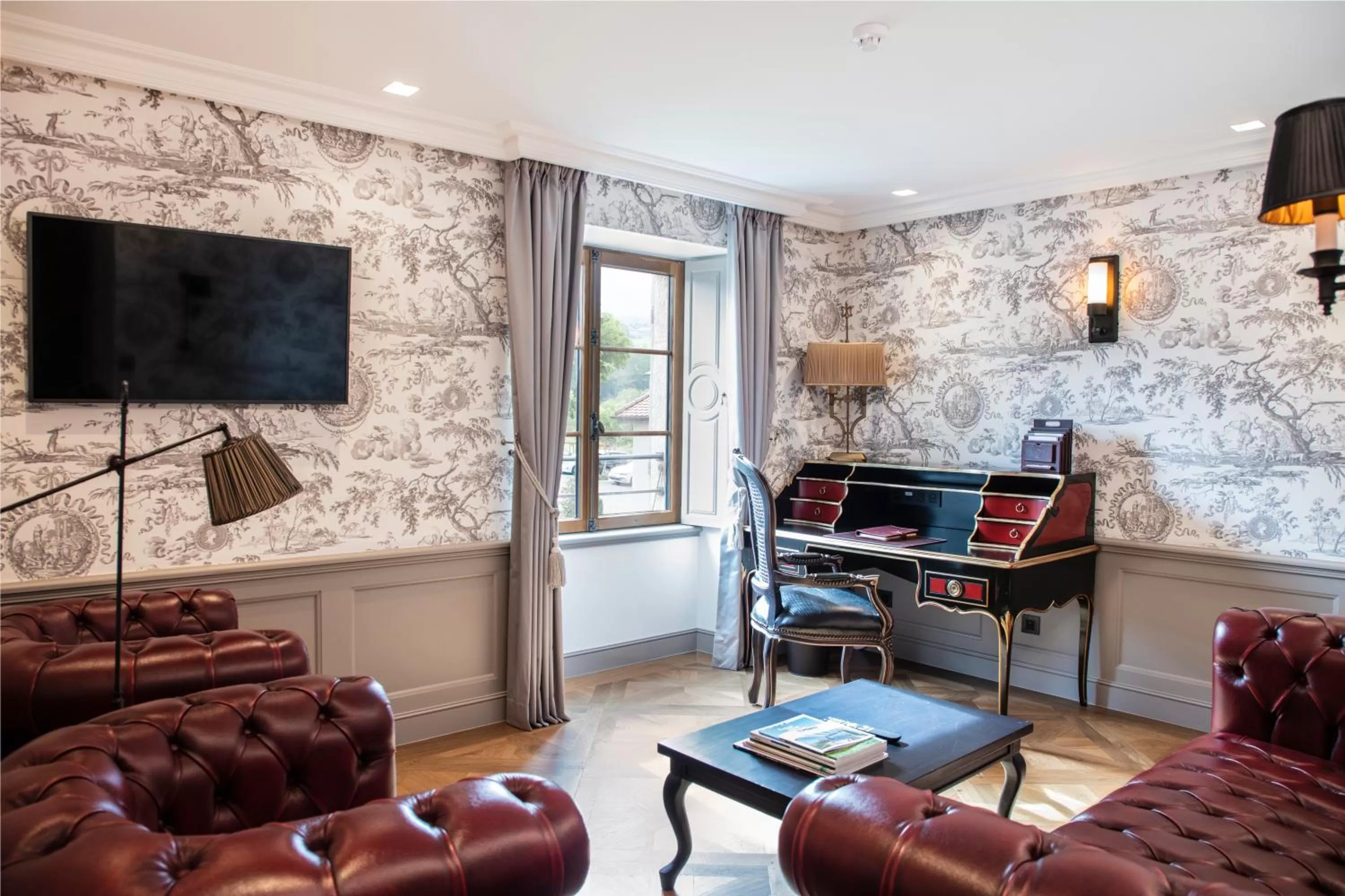 Living room in Château Brachet