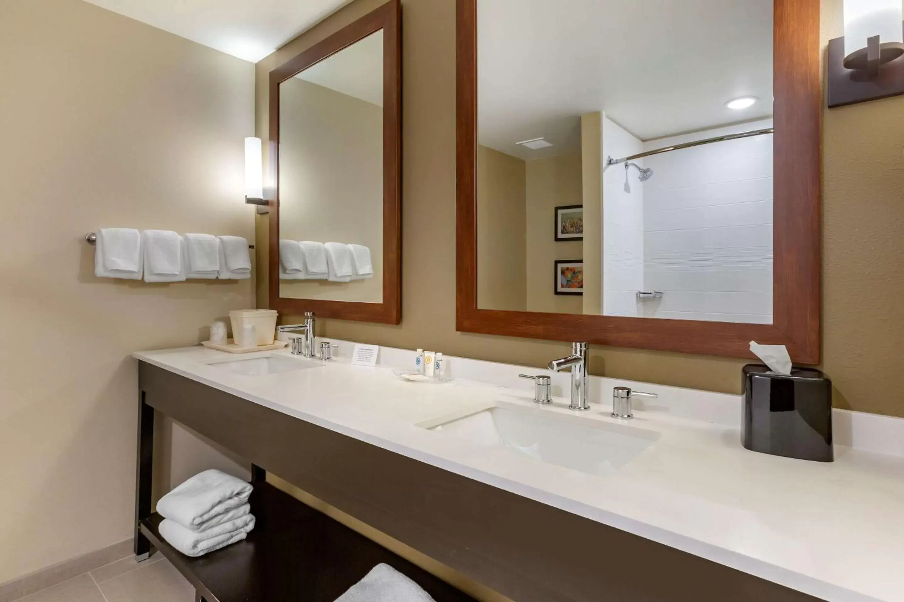 Photo of the whole room, Bathroom in Comfort Suites Albuquerque Airport