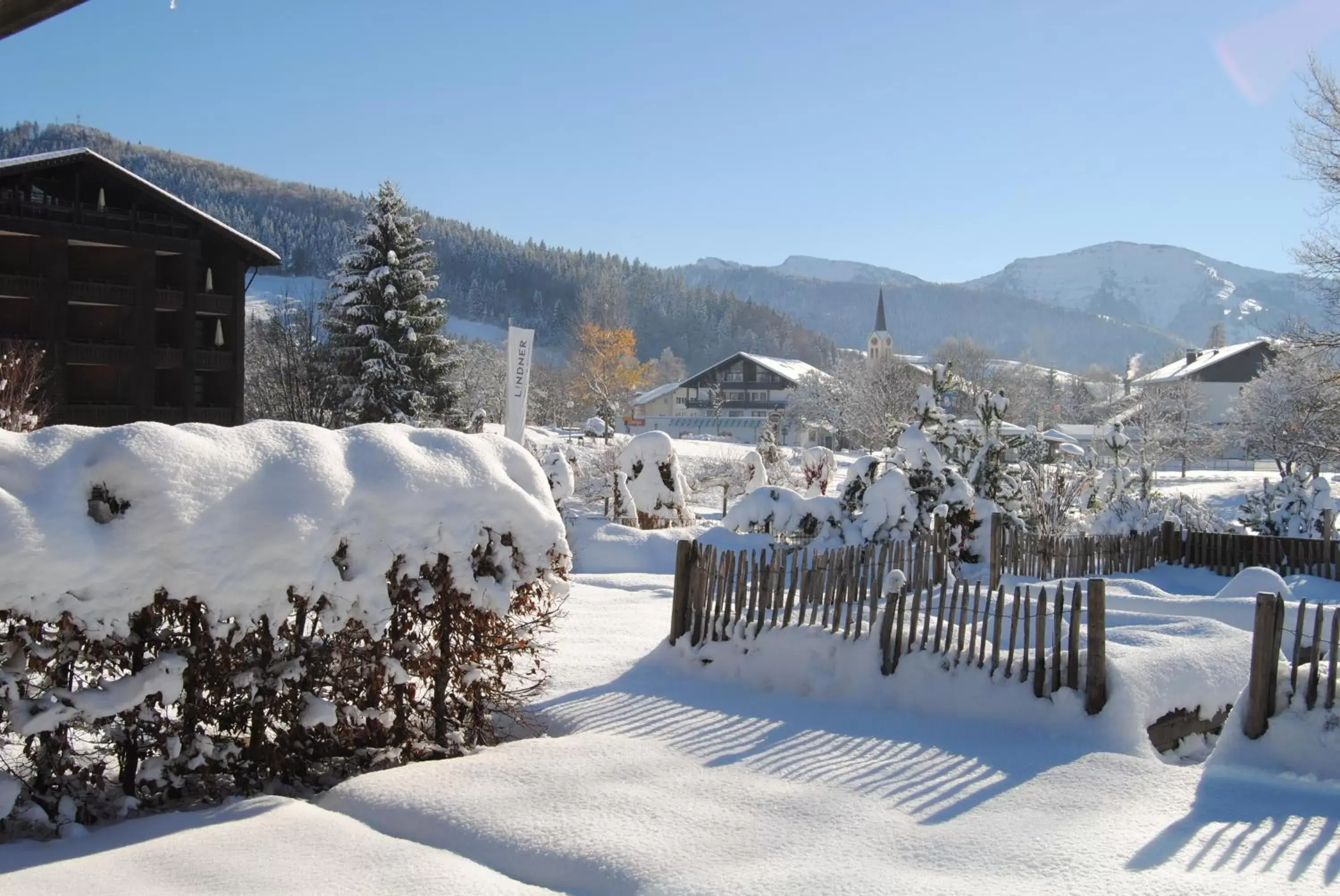 Natural landscape, Winter in Lindner Hotel Oberstaufen Parkhotel, part of JdV by Hyatt