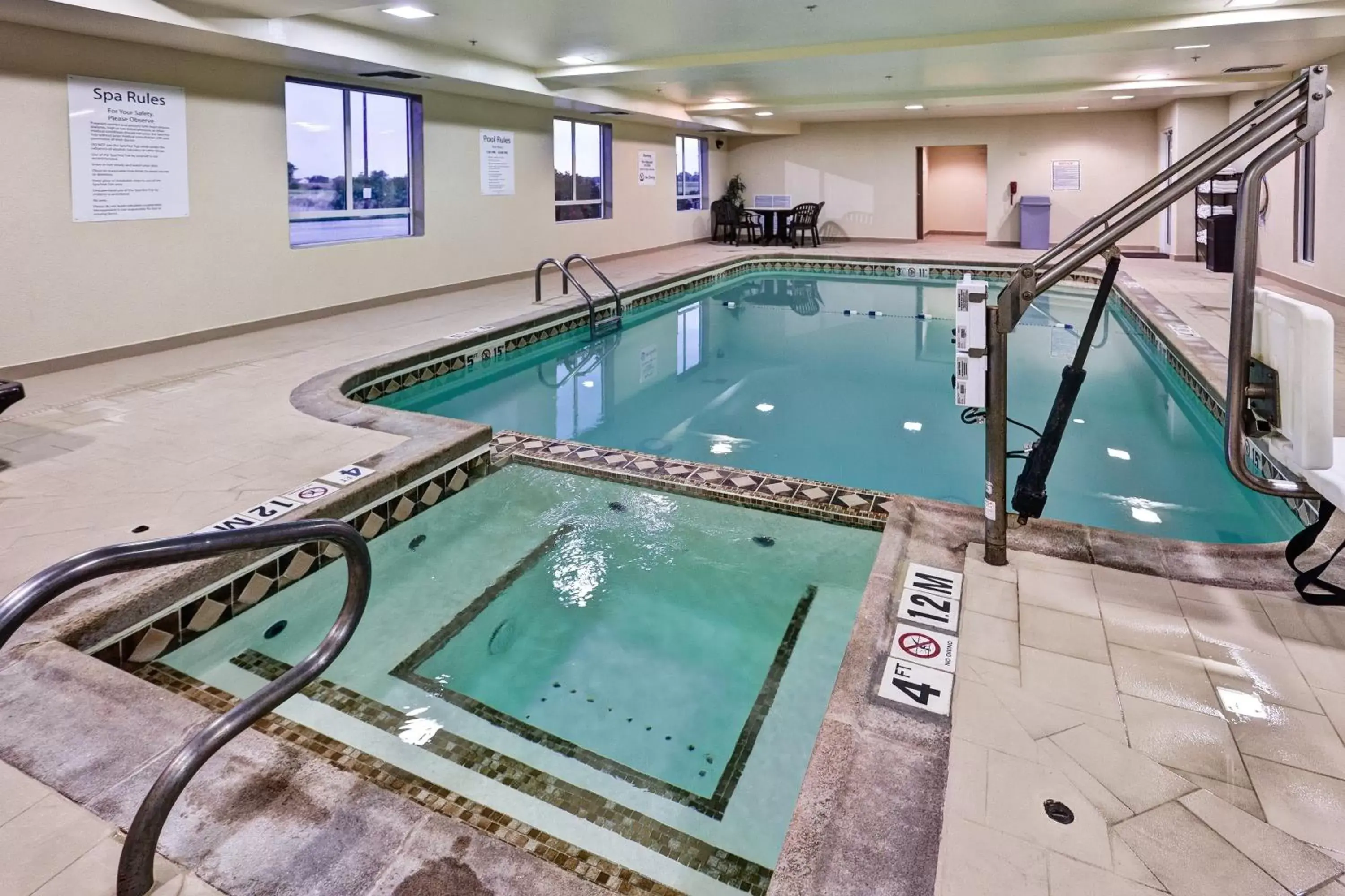 Swimming Pool in Holiday Inn Express Northwest Maize, an IHG Hotel